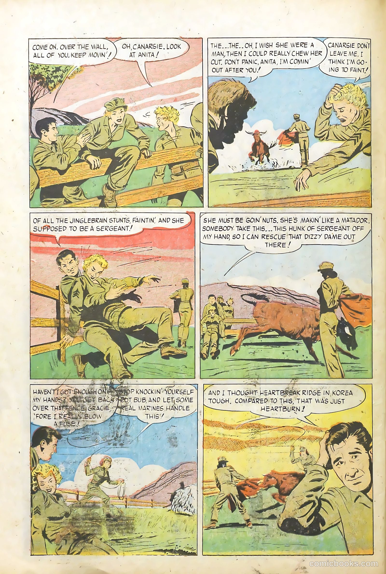 Monty Hall of the U.S. Marines #8 (1952) — page 22 of 36