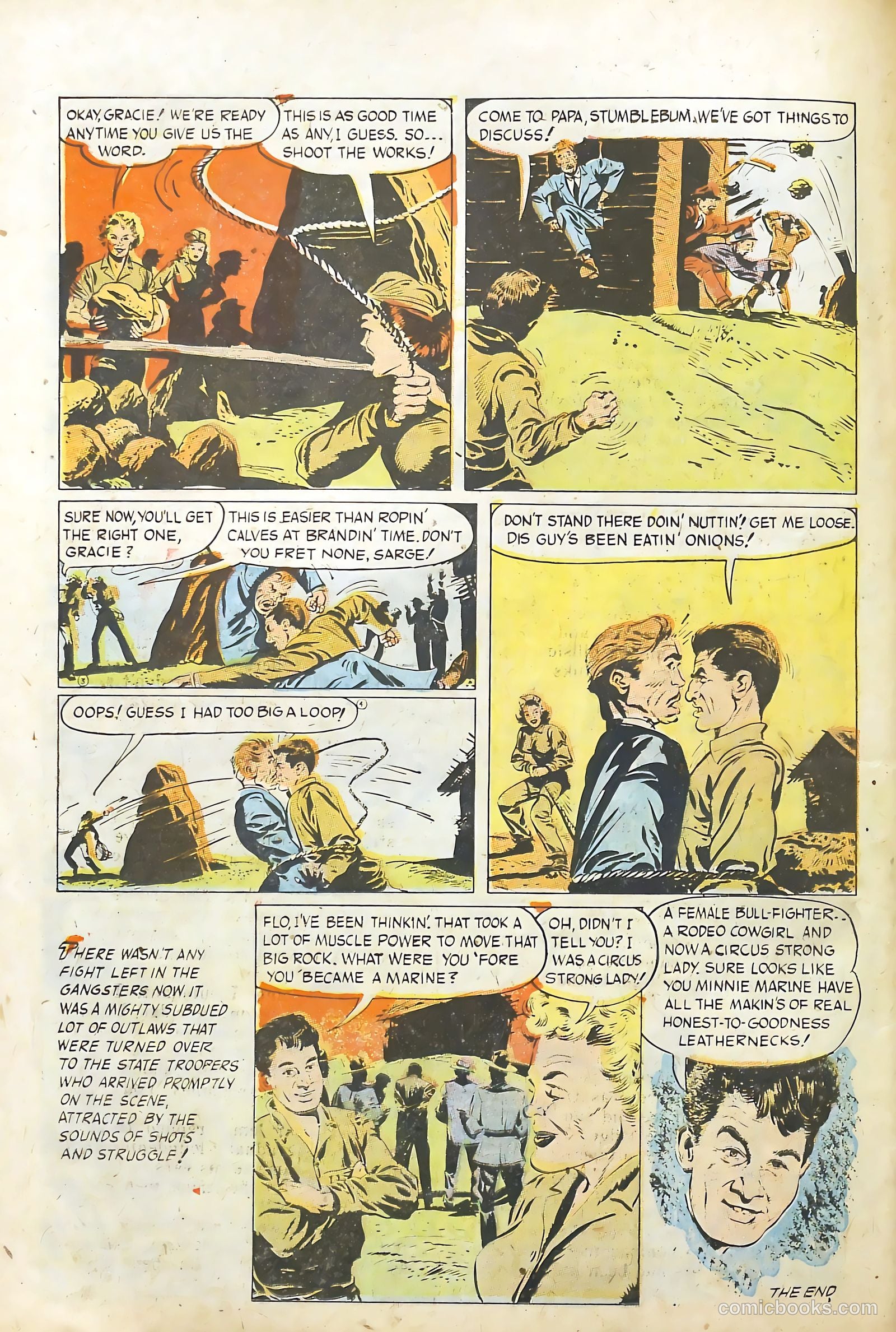 Monty Hall of the U.S. Marines #8 (1952) — page 26 of 36