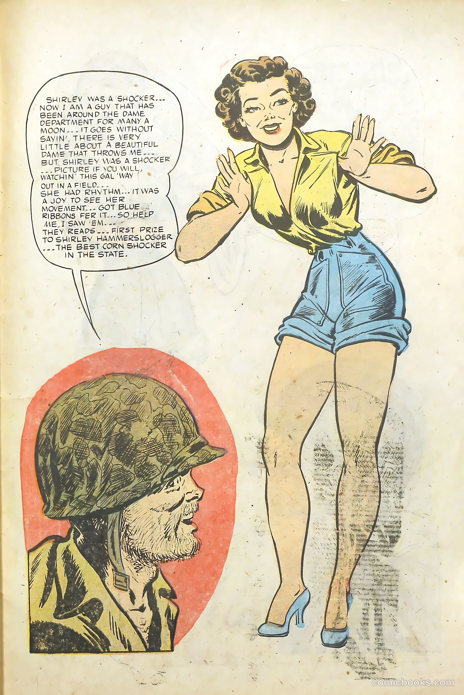 Monty Hall of the U.S. Marines #8 (1952) — page 31 of 36