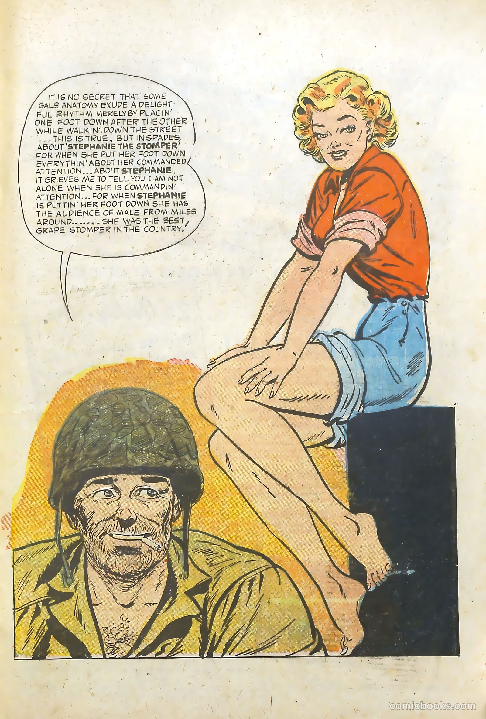 Monty Hall of the U.S. Marines #8 (1952) — page 33 of 36