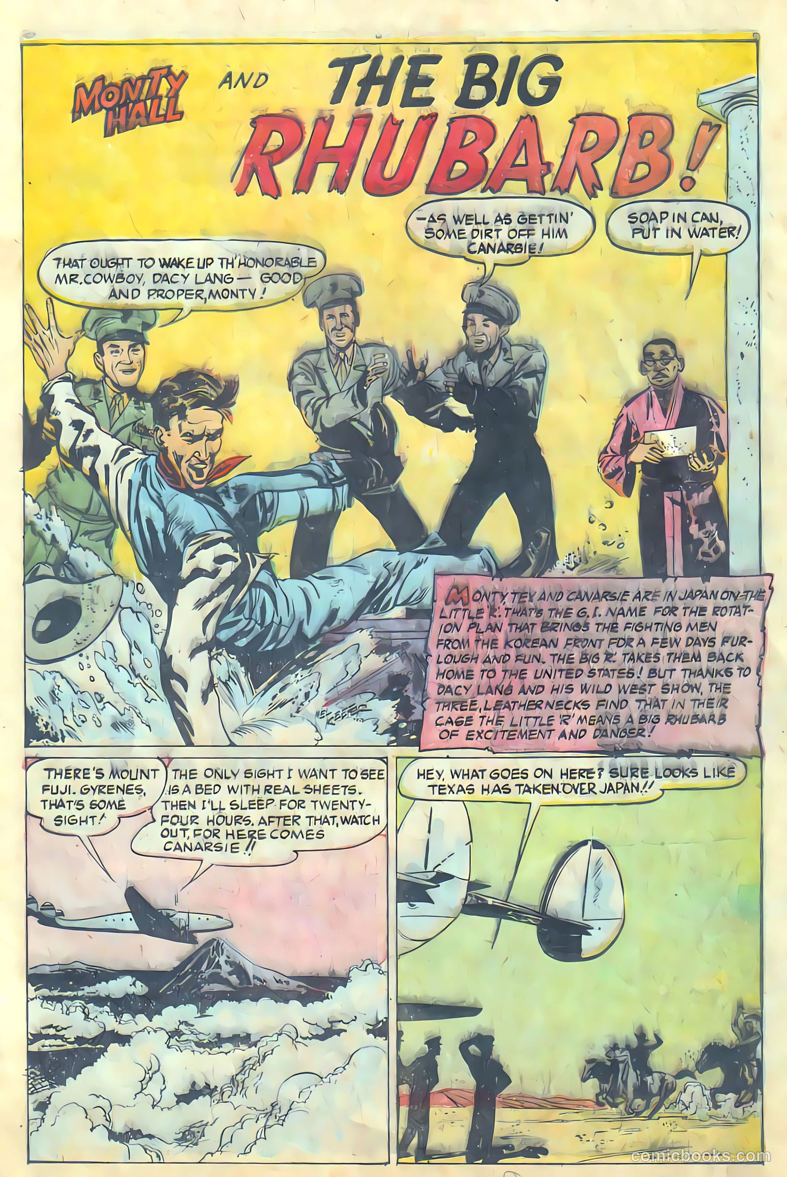Monty Hall of the U.S. Marines #9 (1952) — page 9 of 37