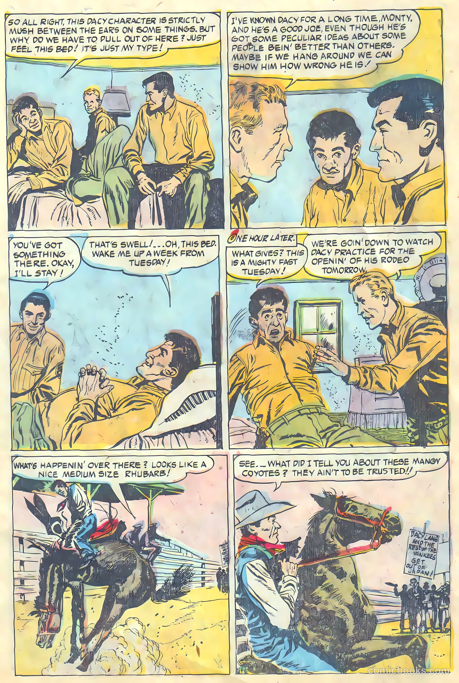 Monty Hall of the U.S. Marines #9 (1952) — page 11 of 37