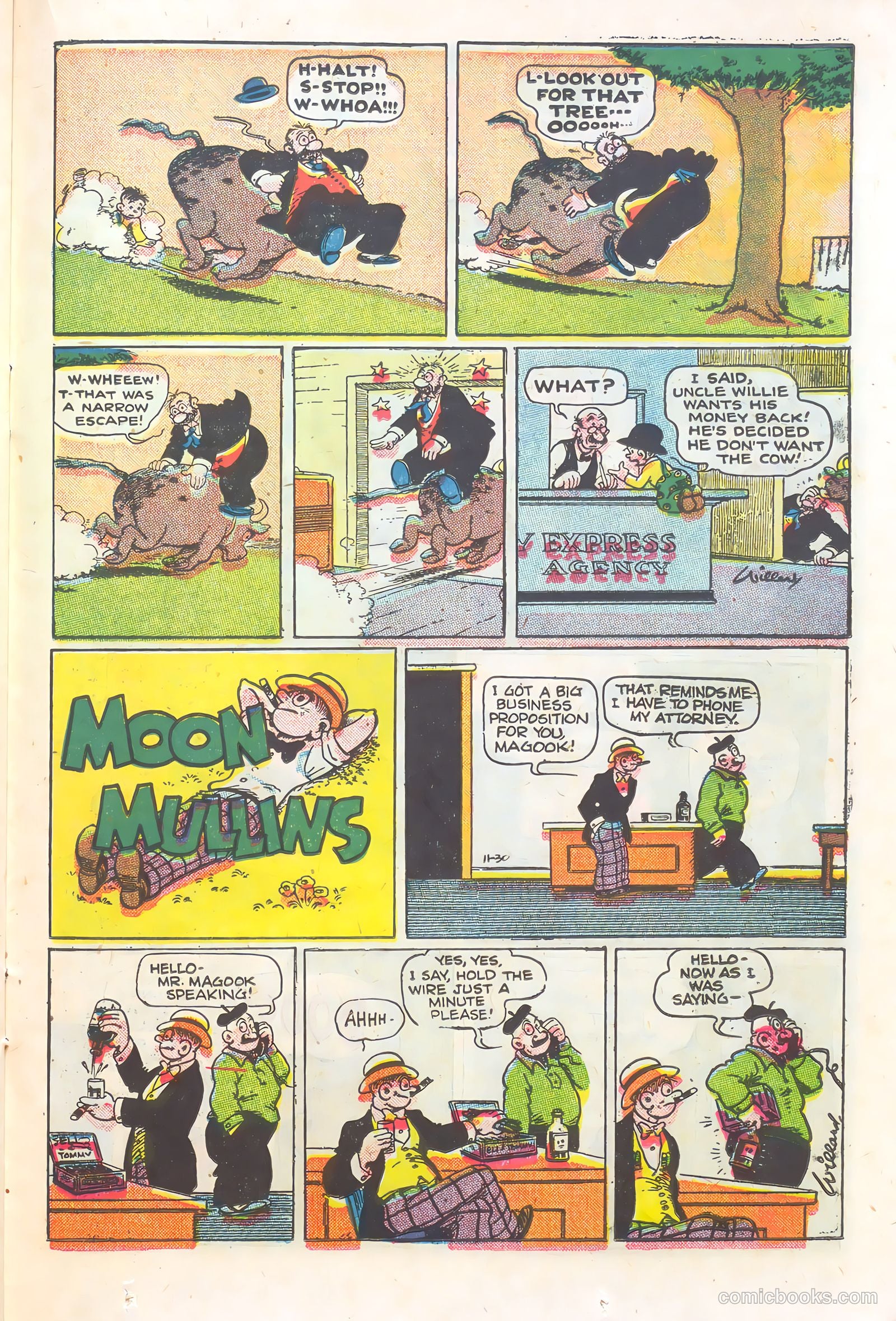 Moon Mullins #1 (1927) — page 35 of 52