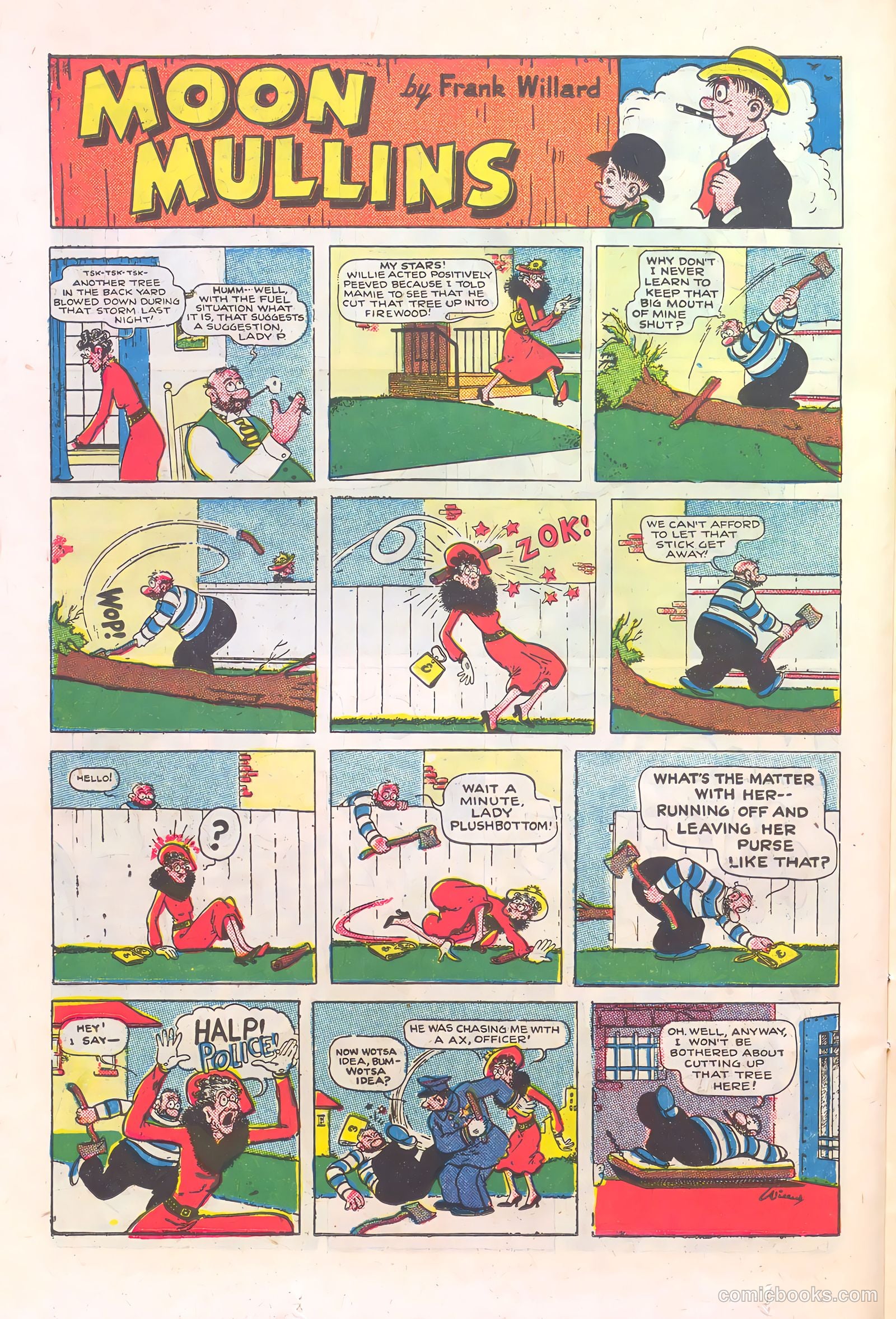 Moon Mullins #1 (1927) — page 38 of 52