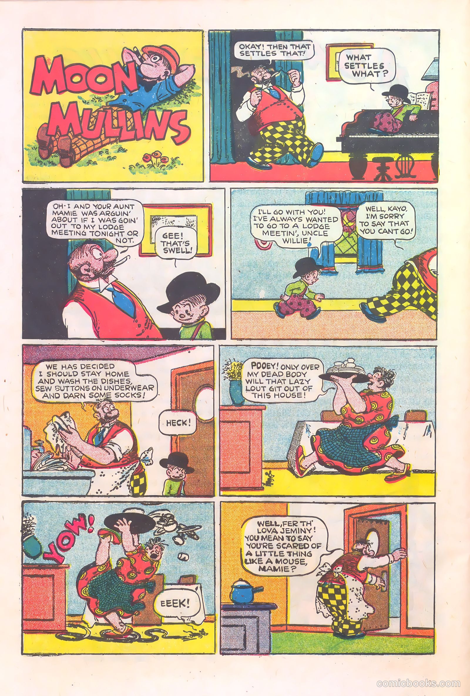 Moon Mullins #1 (1927) — page 40 of 52
