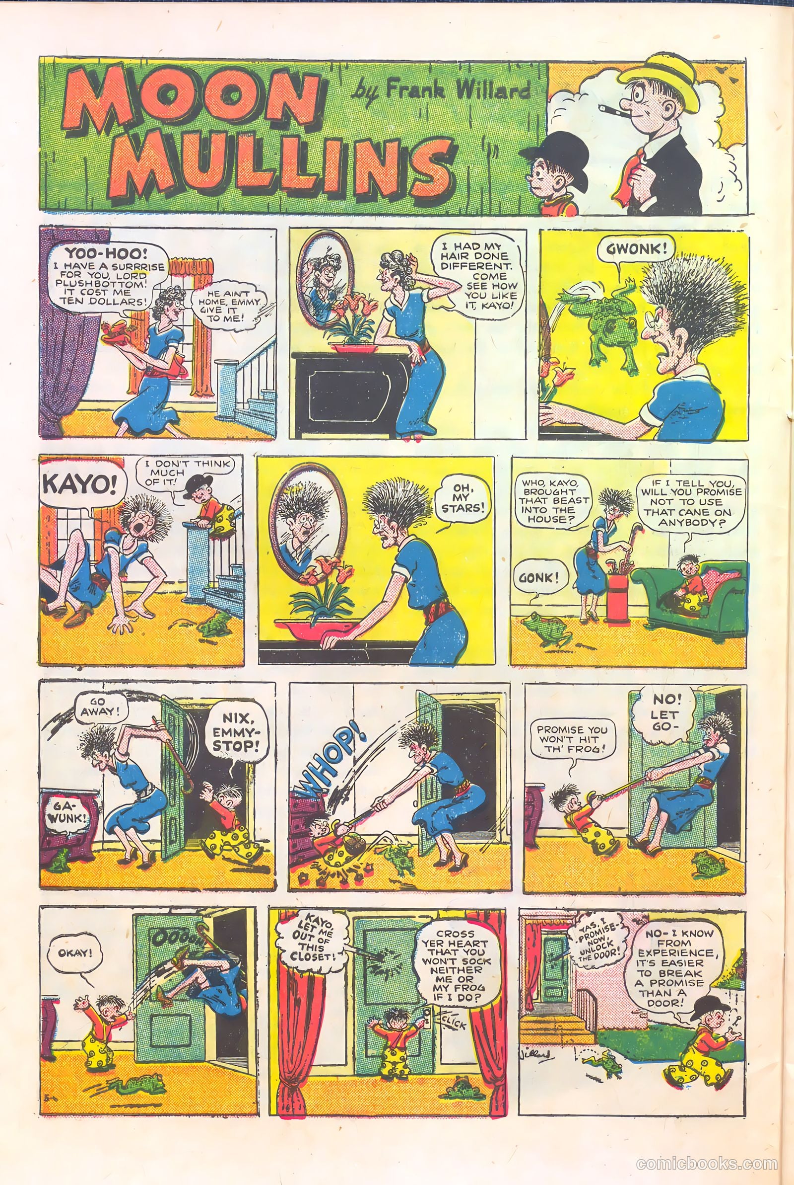 Moon Mullins #1 (1947) — page 10 of 52