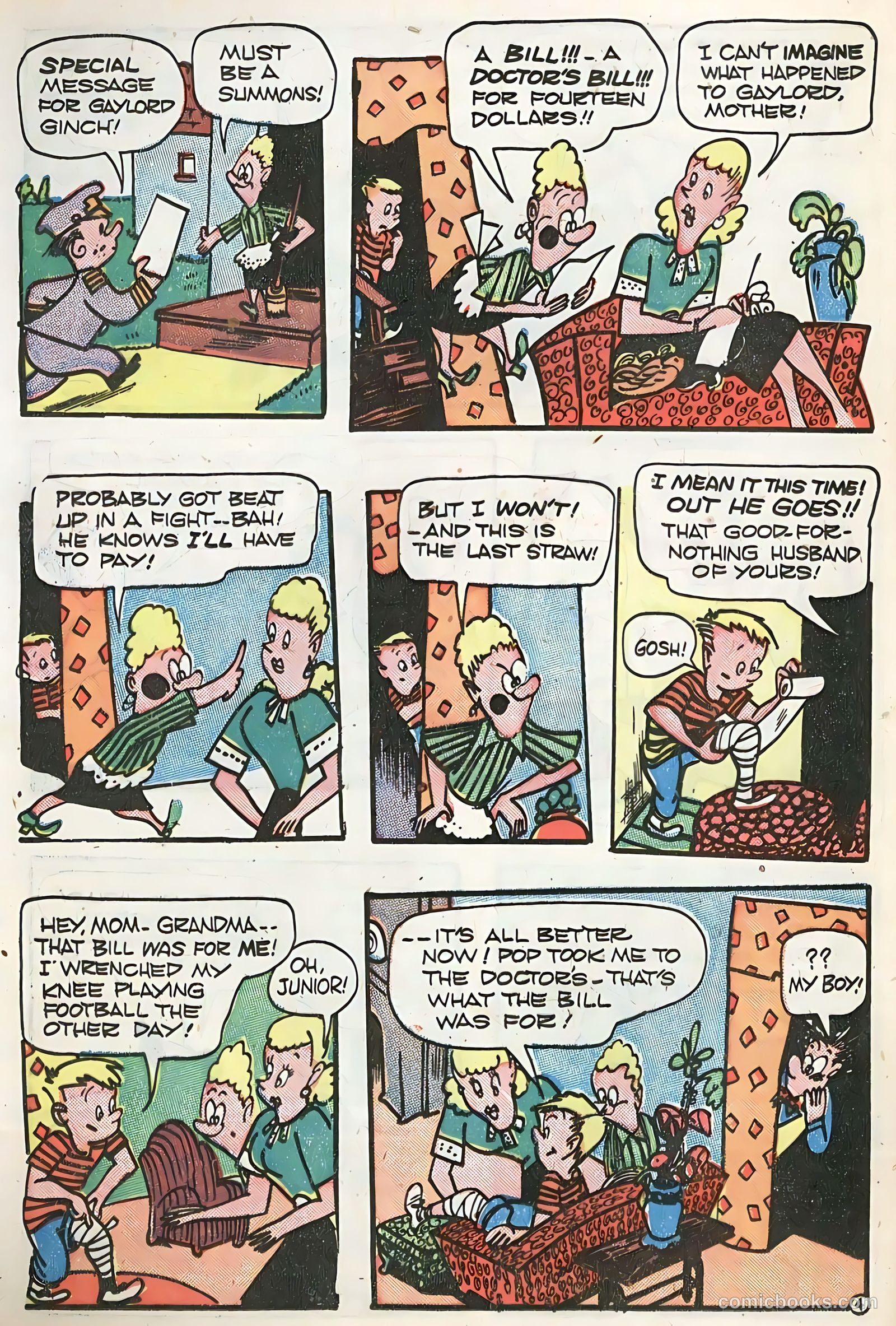 Moon Mullins #2 (1928) — page 28 of 52