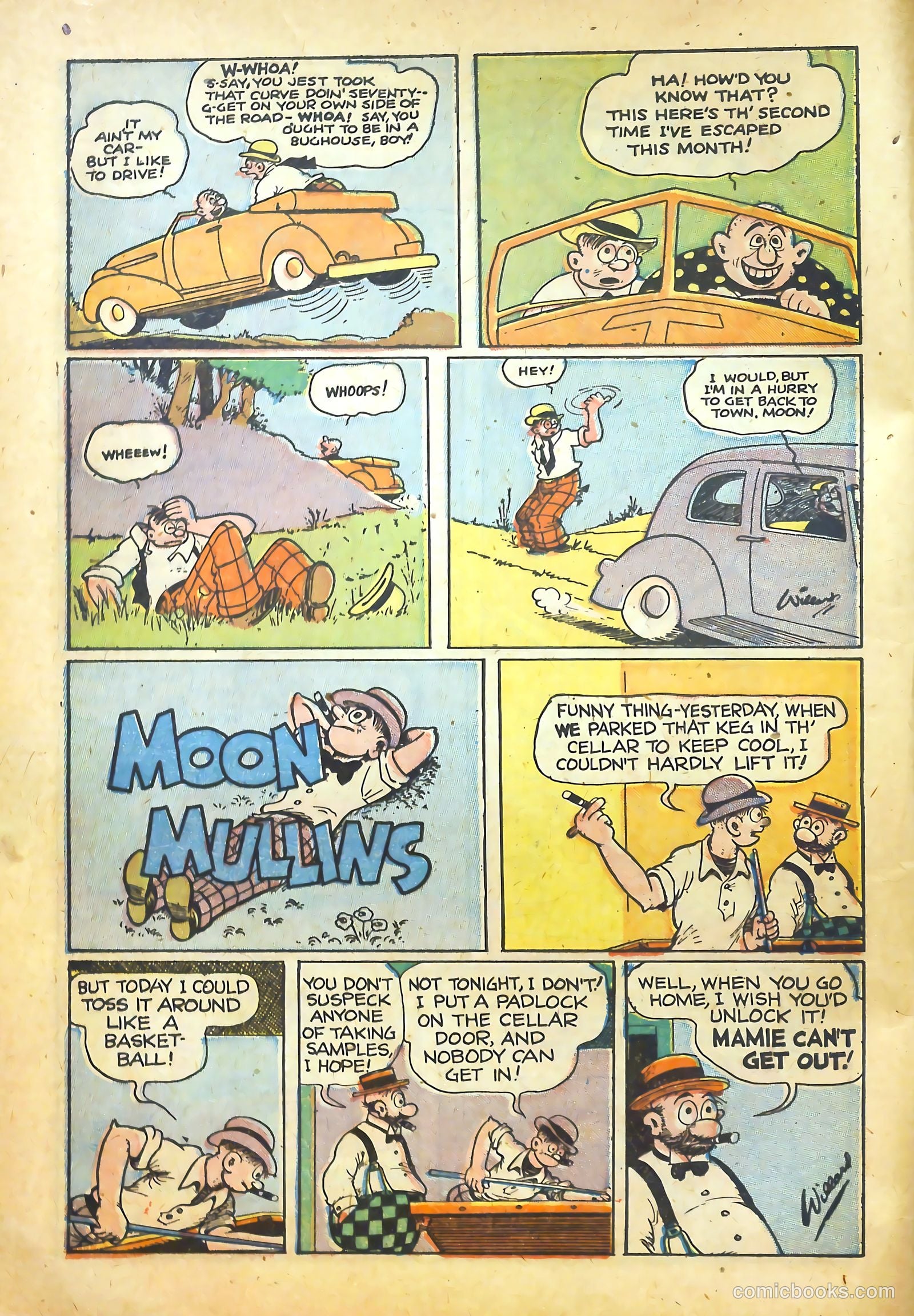 Moon Mullins #3 (1948) — page 6 of 52