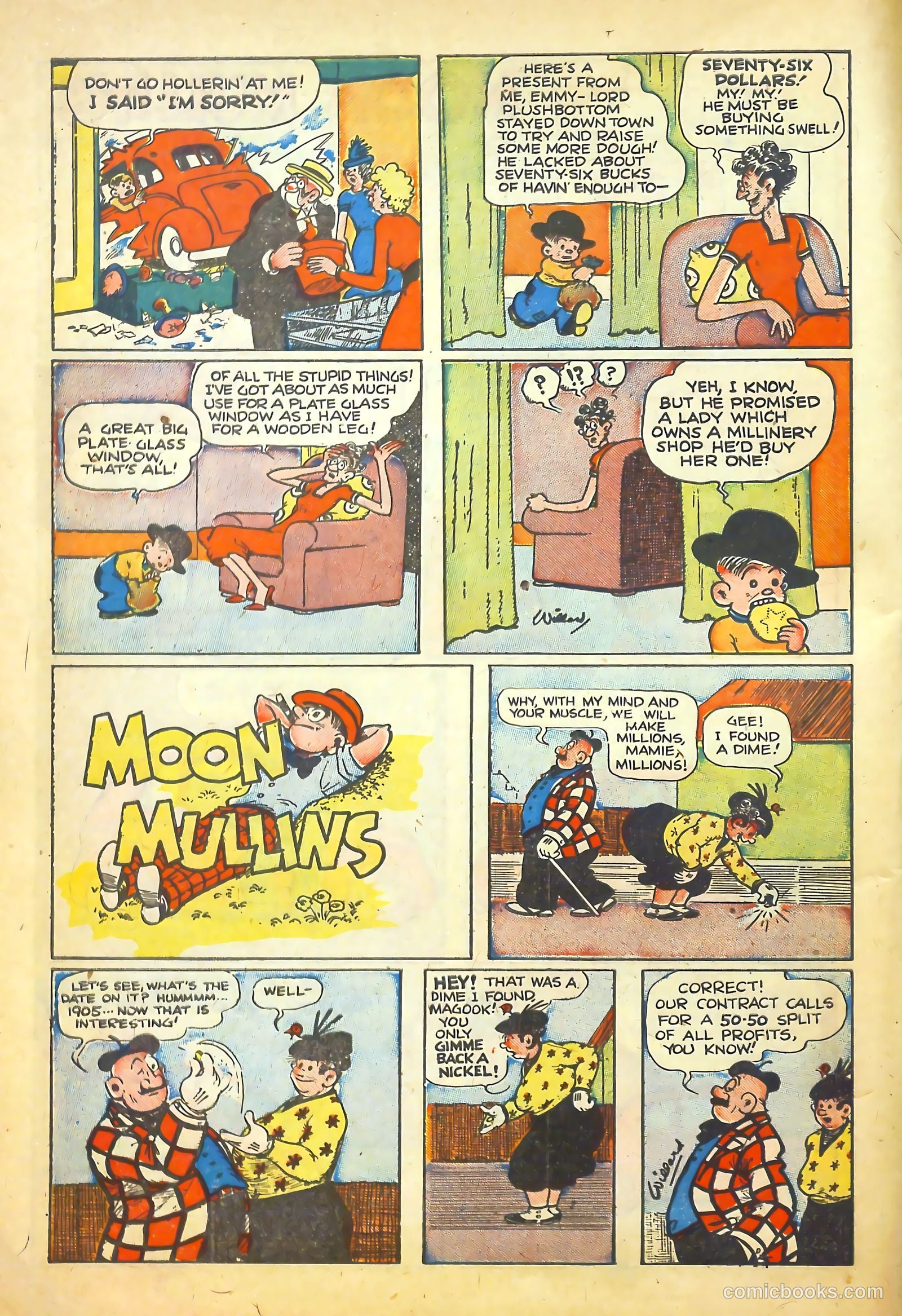 Moon Mullins #3 (1948) — page 14 of 52