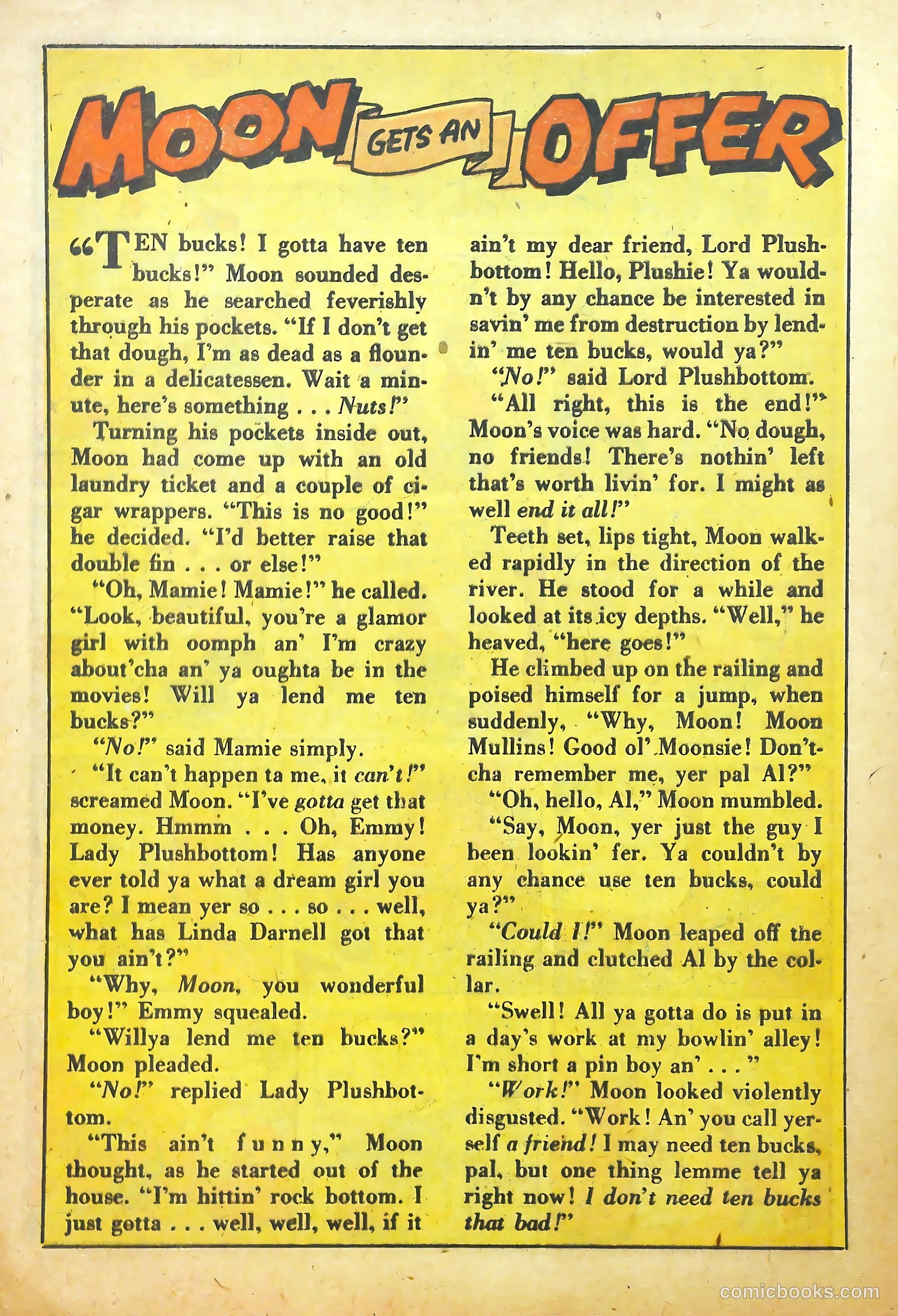Moon Mullins #3 (1929) — page 46 of 52