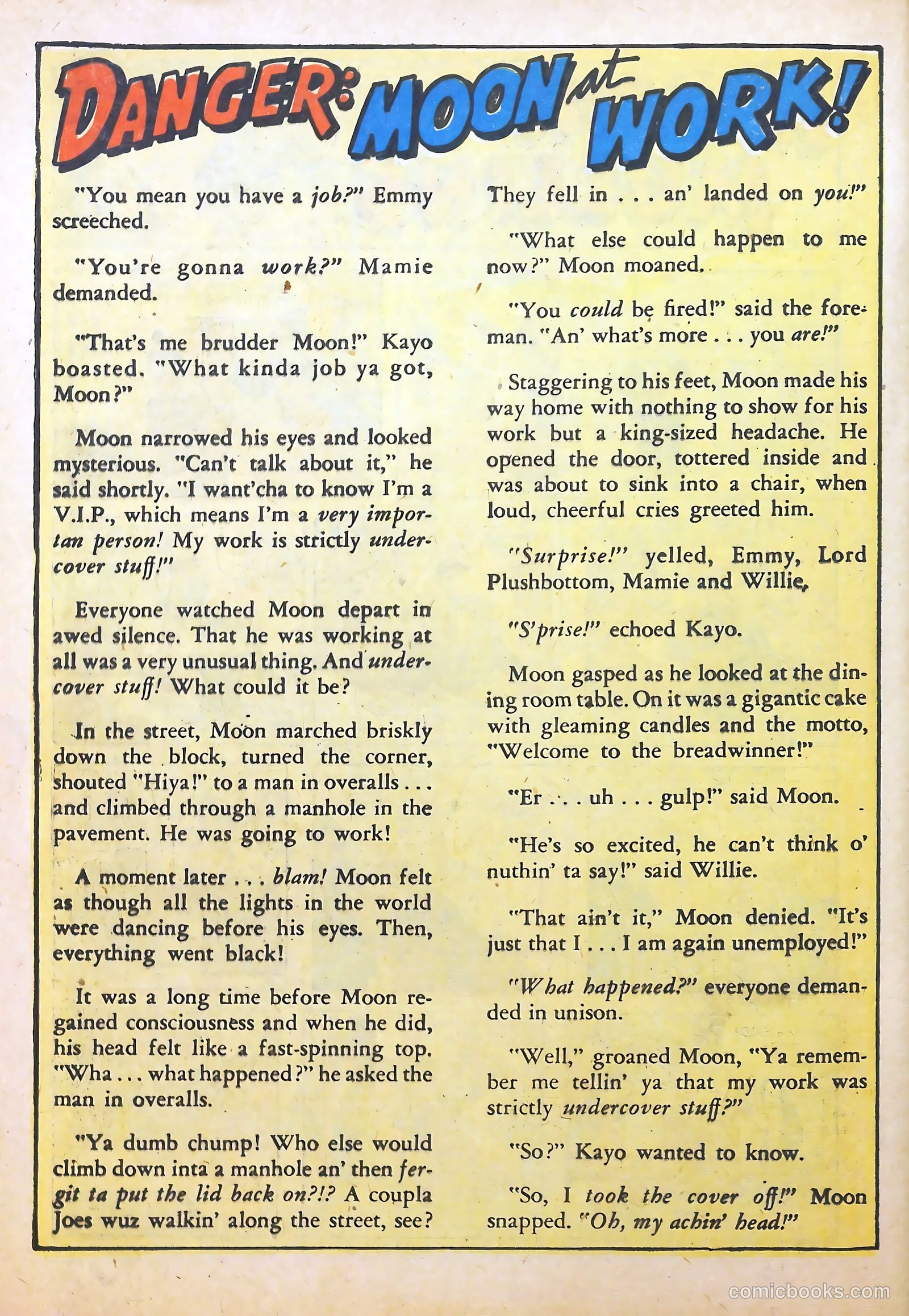 Moon Mullins #4 (1948) — page 40 of 52