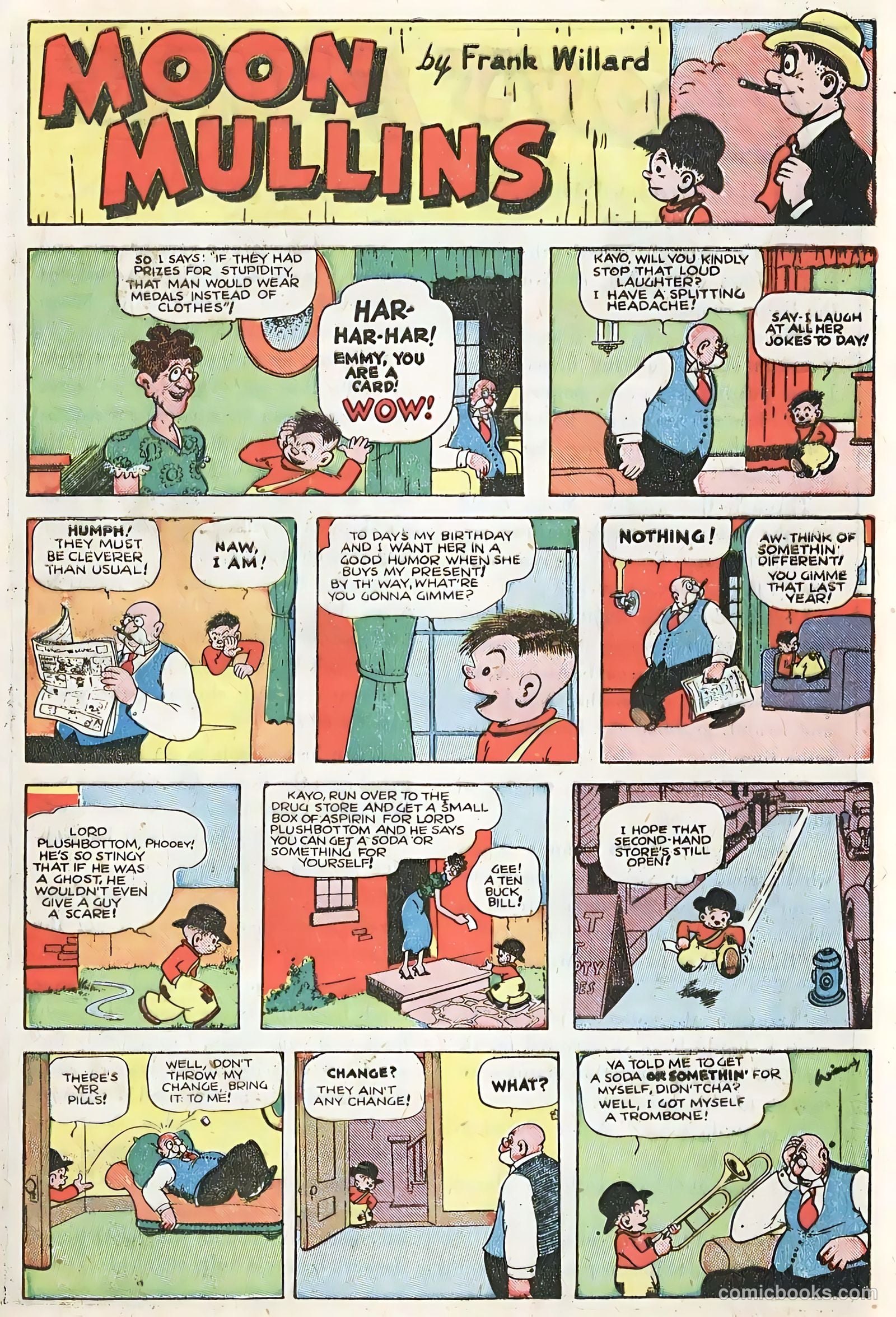 Moon Mullins #5 (1931) — page 13 of 52
