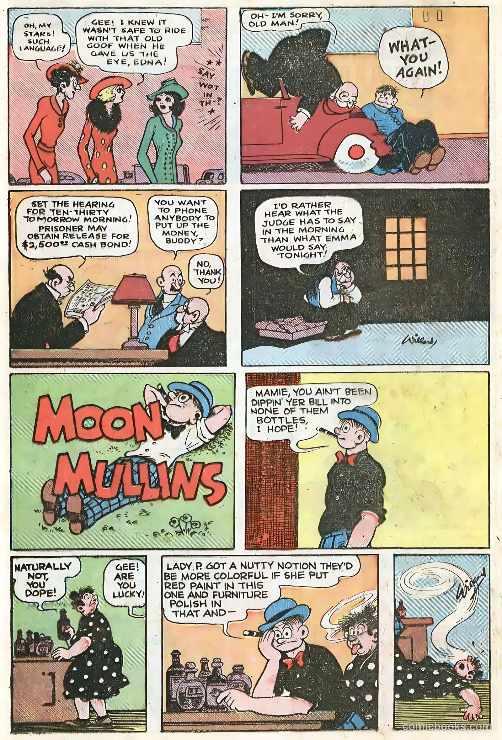Moon Mullins #5 (1931) — page 16 of 52