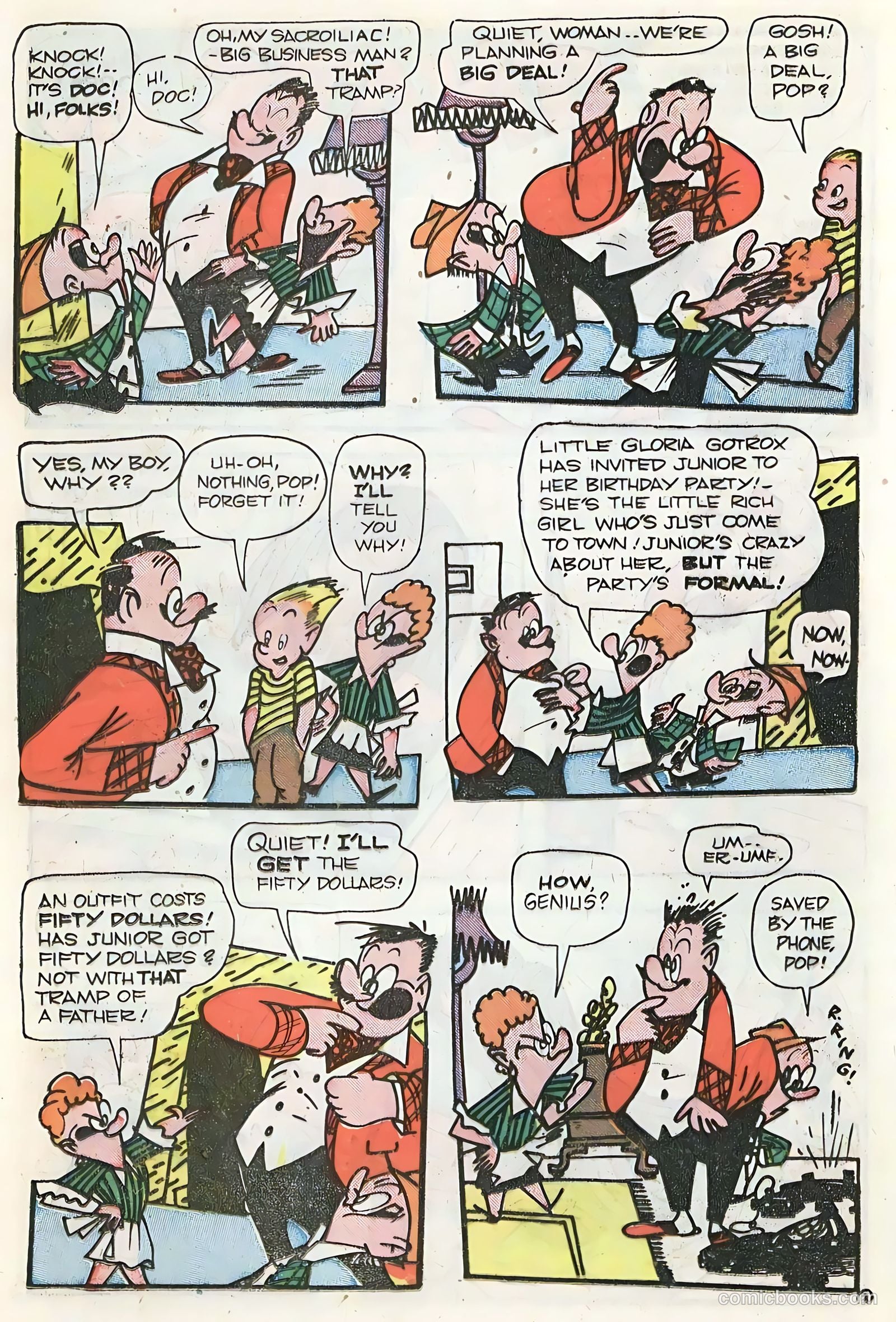 Moon Mullins #5 (1931) — page 28 of 52