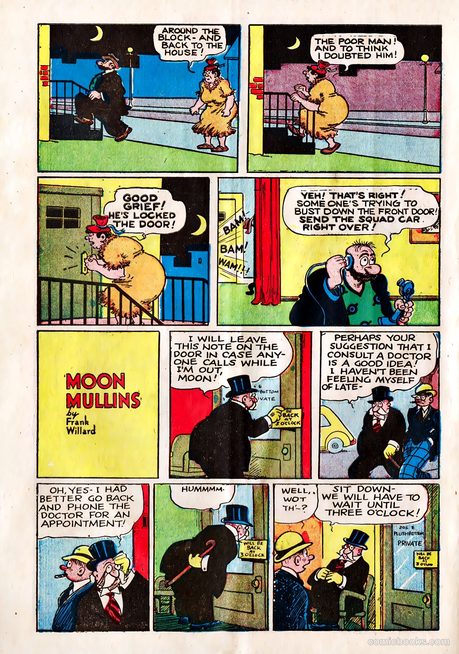 Moon Mullins #6 (1932) — page 8 of 52