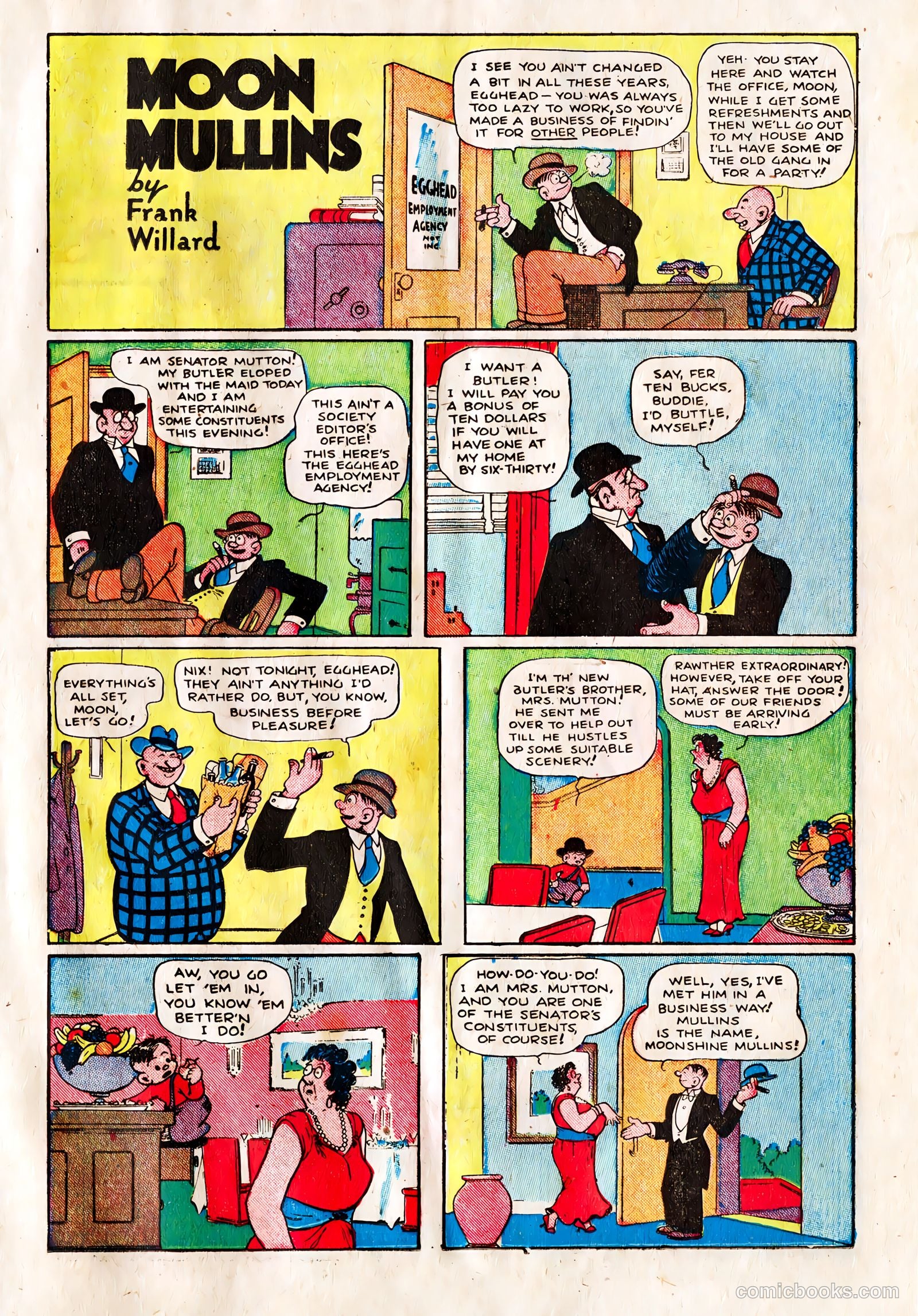 Moon Mullins #6 (1932) — page 15 of 52