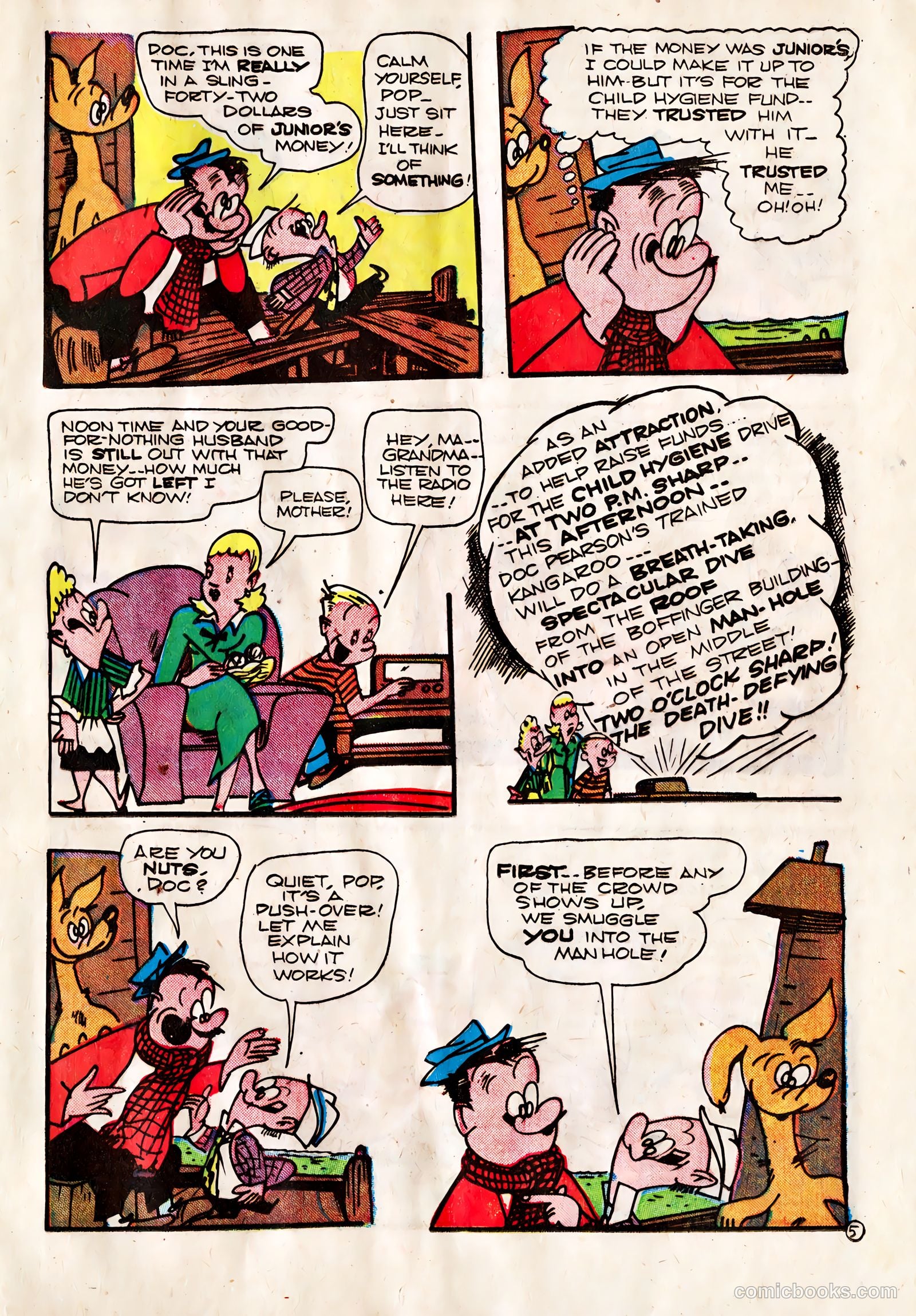 Moon Mullins #6 (1932) — page 35 of 52