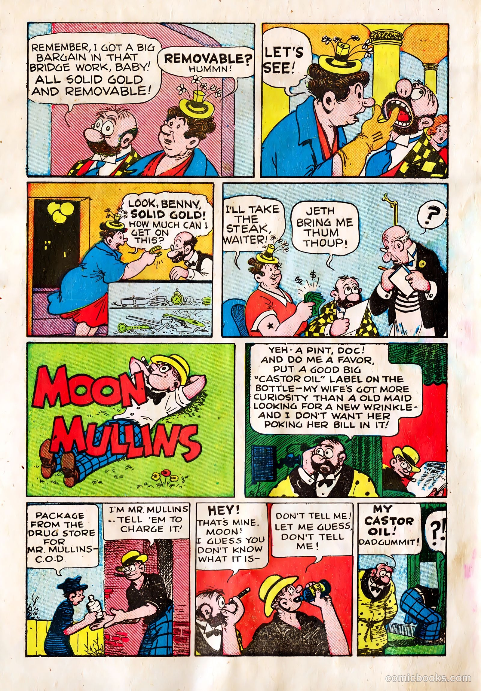 Moon Mullins #6 (1932) — page 50 of 52