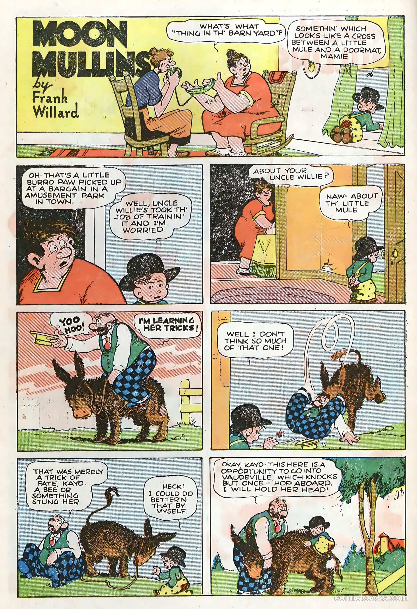 Moon Mullins #7 (1933) — page 4 of 36