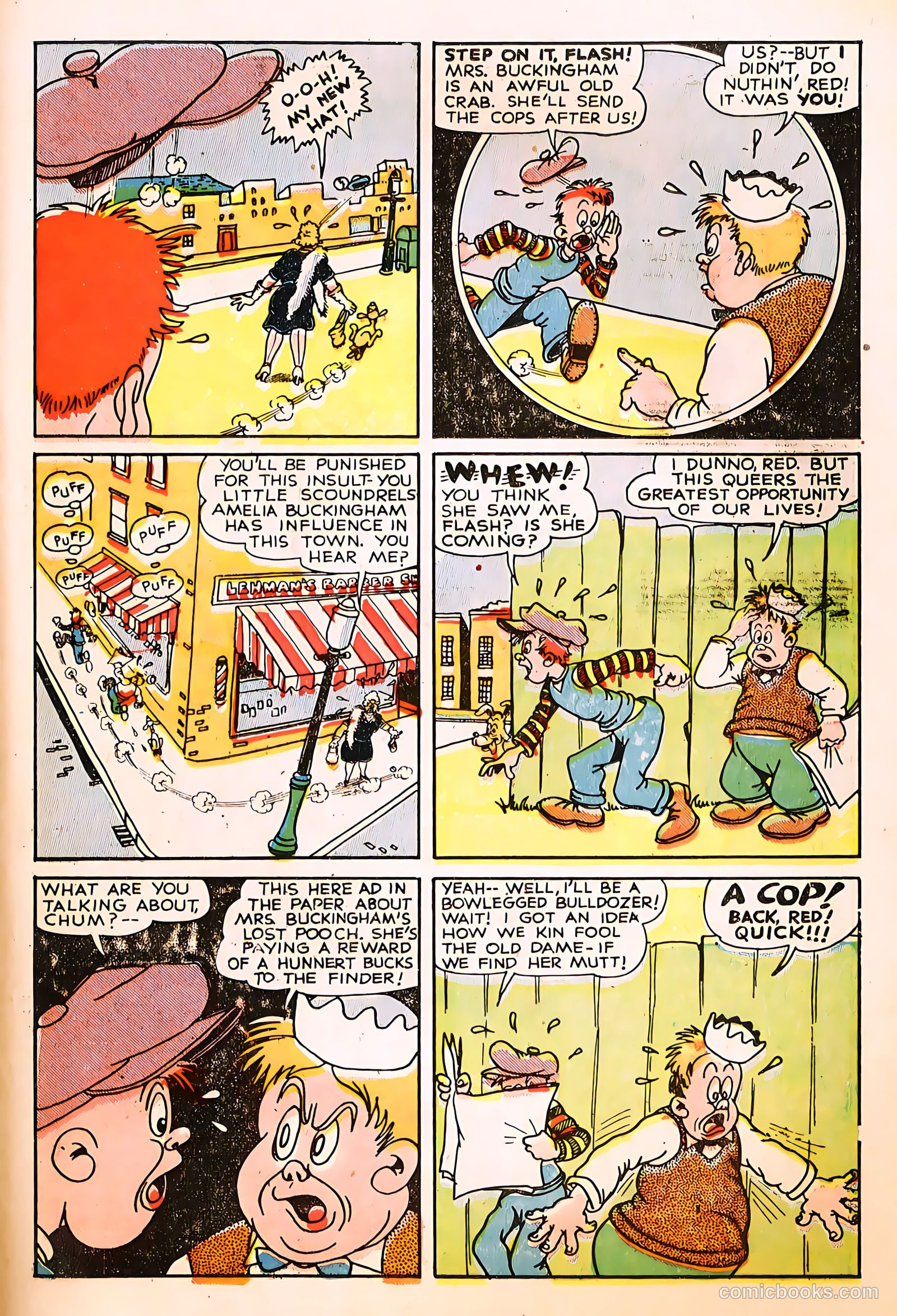 Moon Mullins #8 (1949) — page 21 of 36
