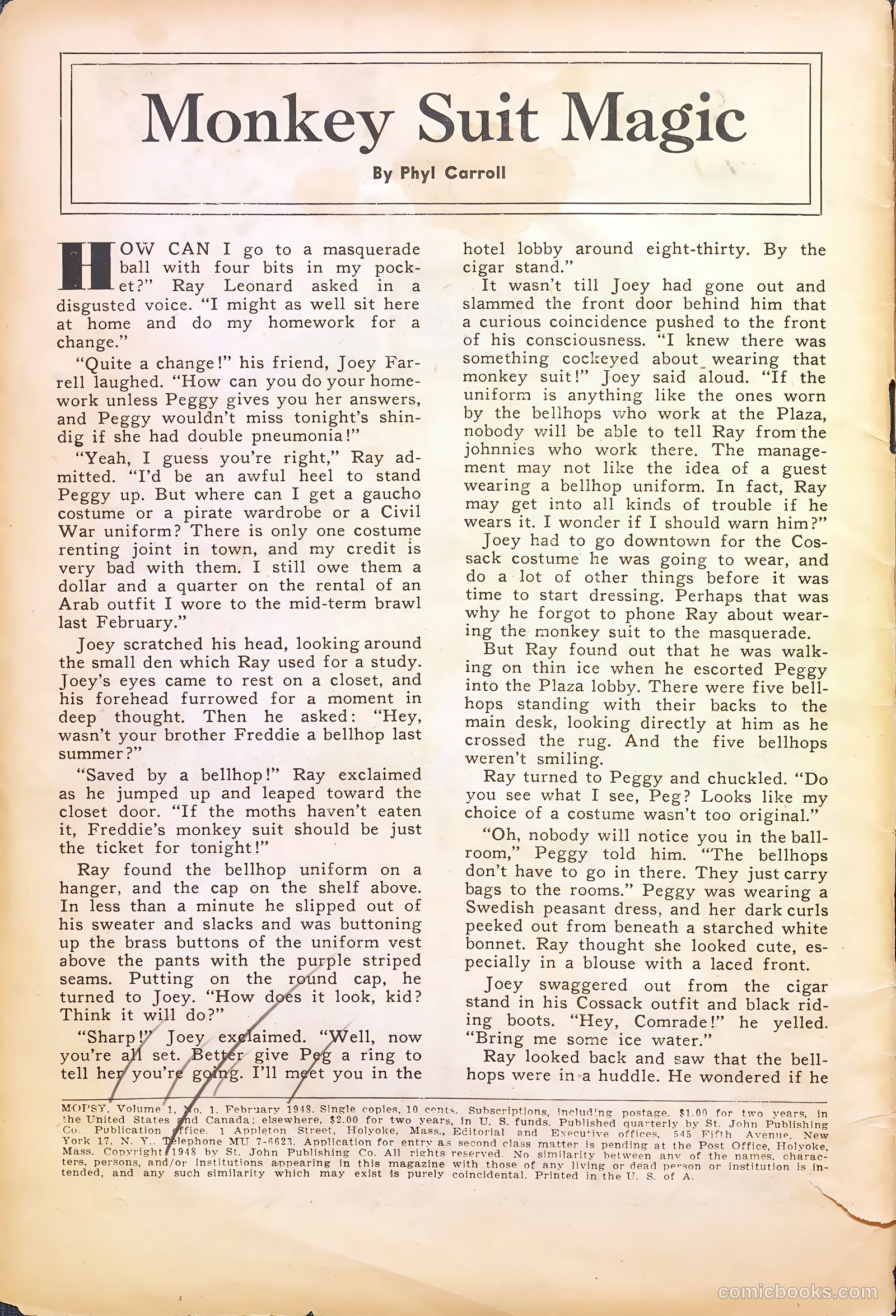 Mopsy #1 (1948) — page 2 of 36