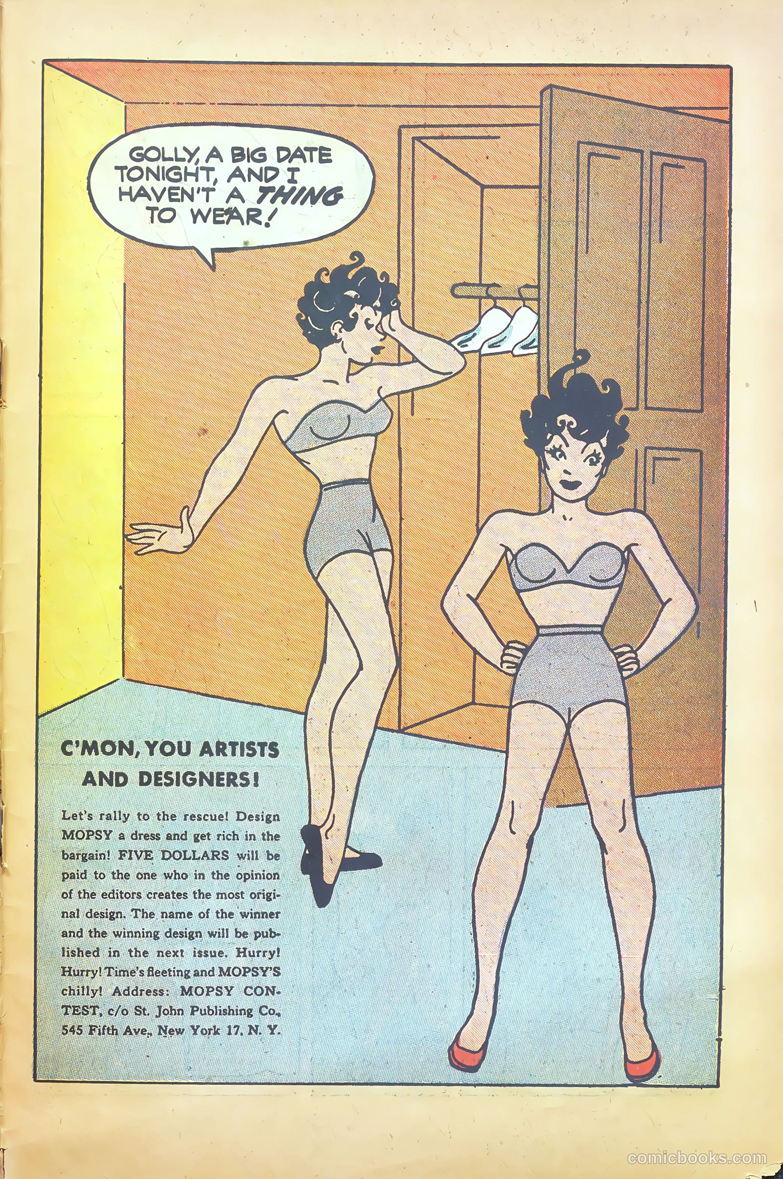 Mopsy #1 (1948) — page 31 of 36