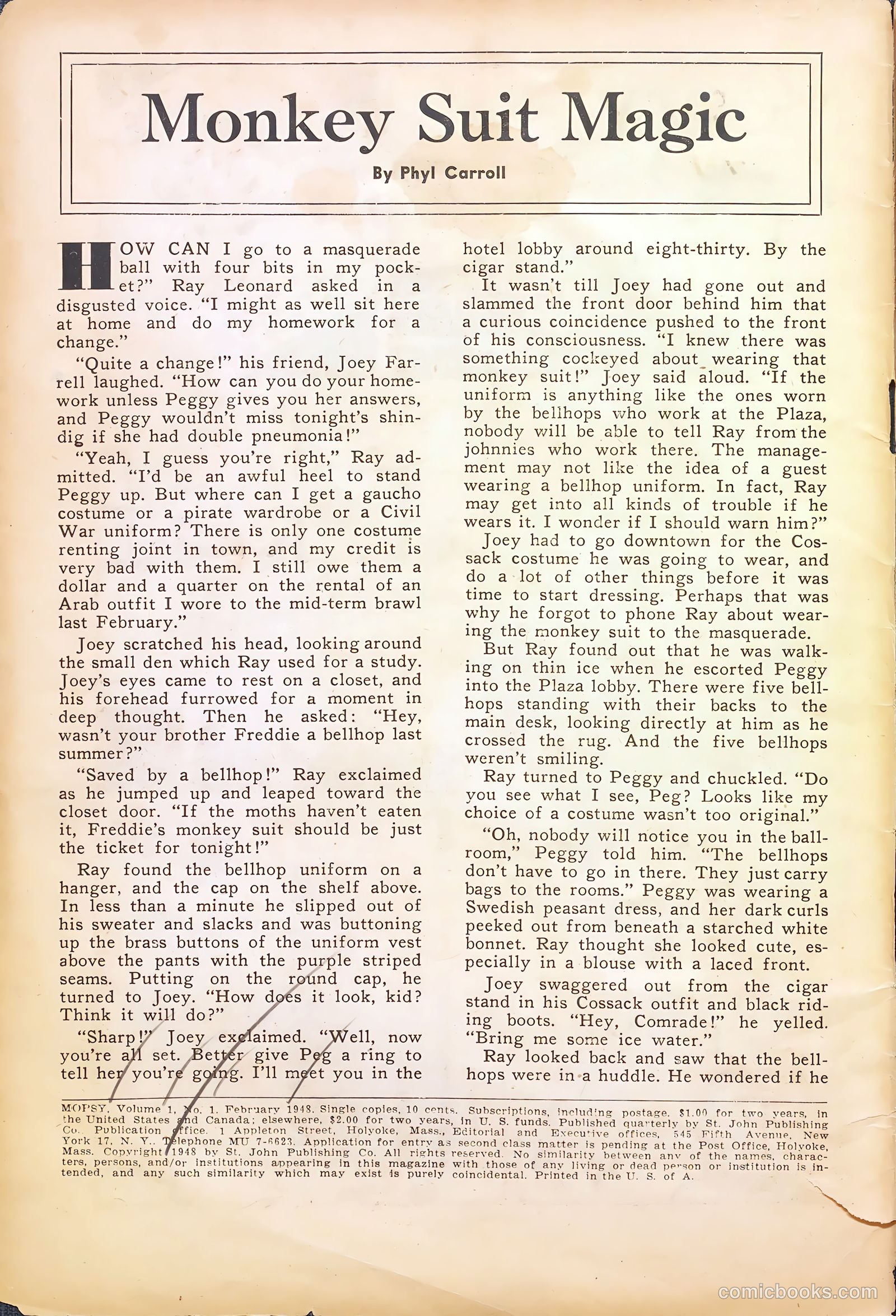Mopsy #1 (1948) — page 2 of 36