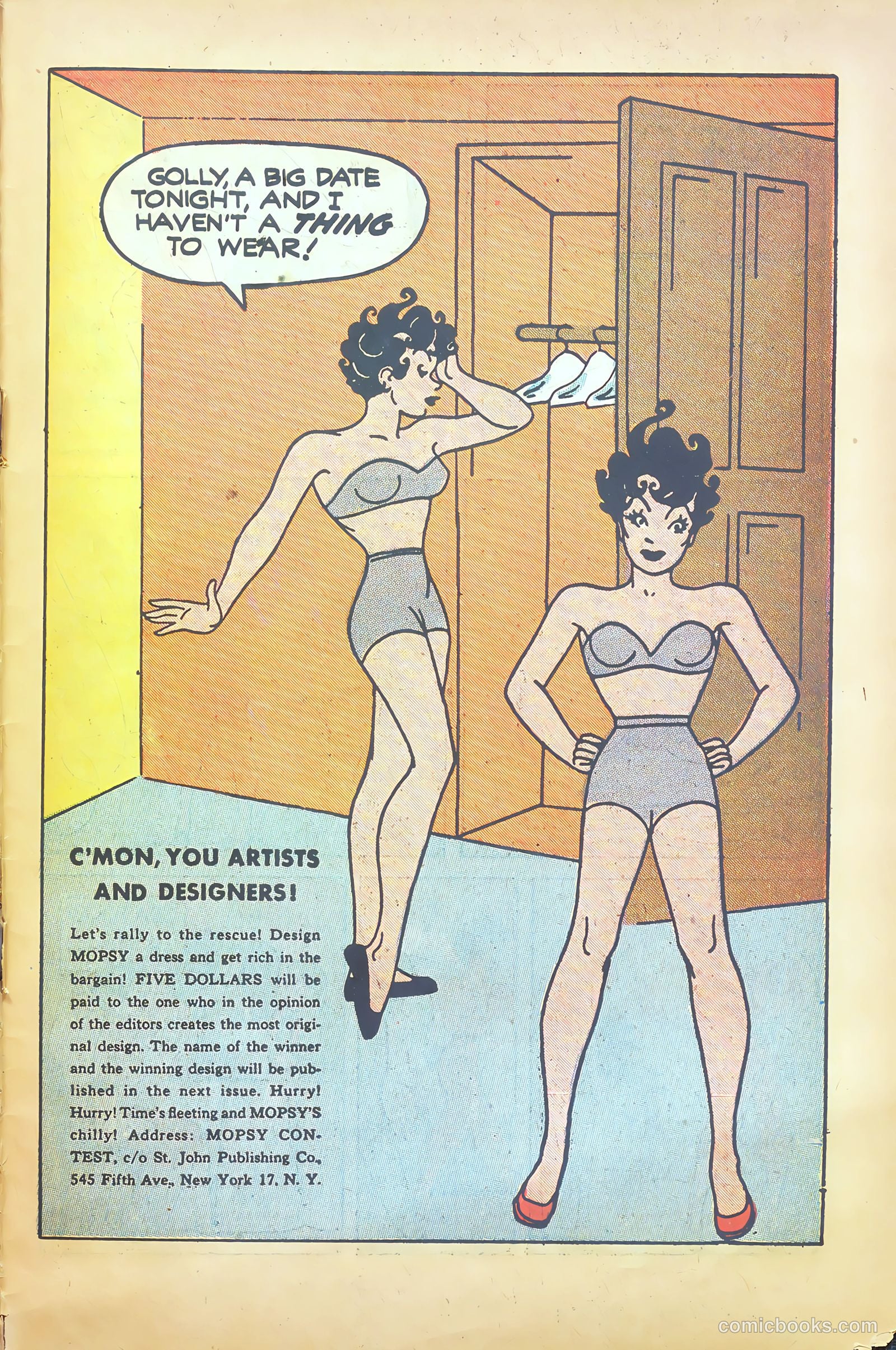 Mopsy #1 (1948) — page 31 of 36