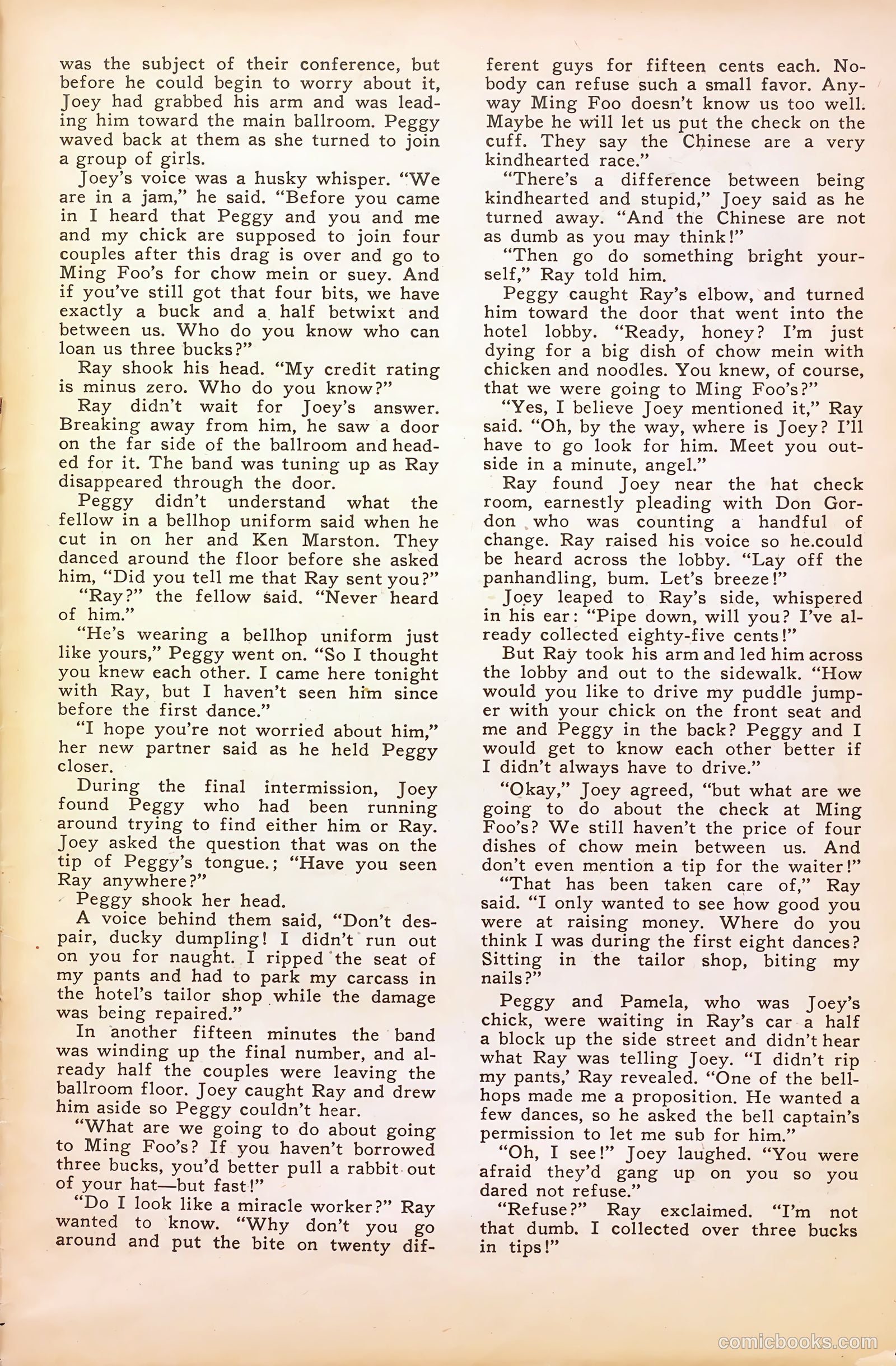 Mopsy #1 (1948) — page 35 of 36