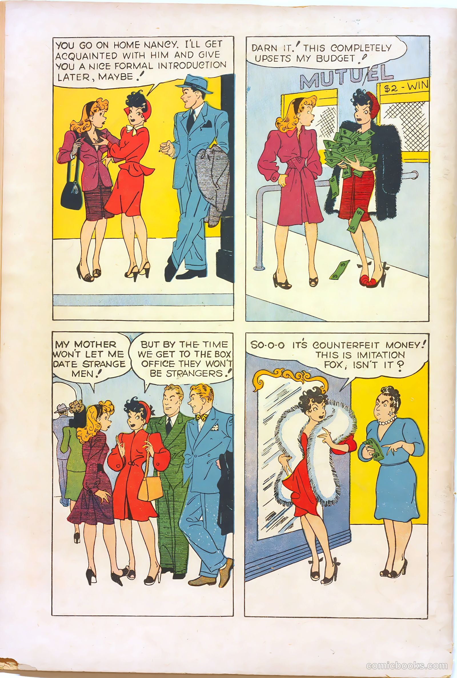 Mopsy #1 (1948) — page 36 of 36