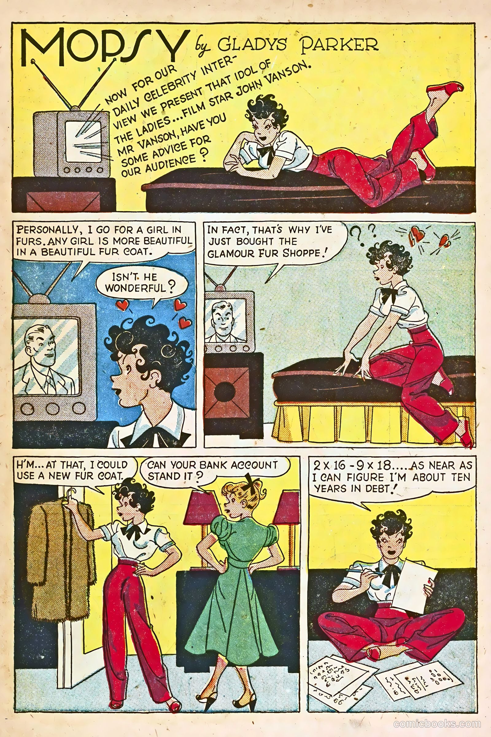Mopsy #10 (1950) — page 3 of 36