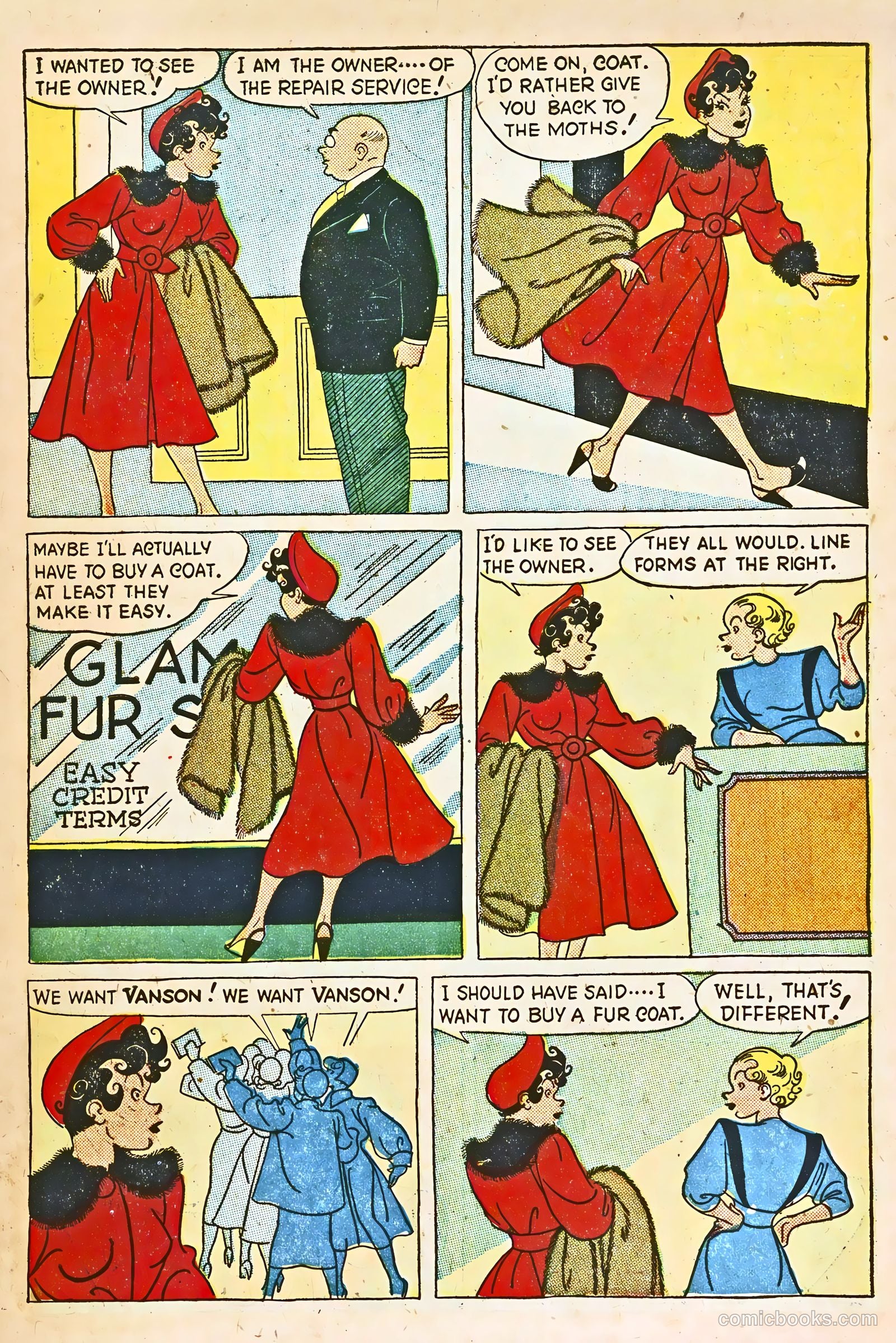Mopsy #10 (1950) — page 5 of 36