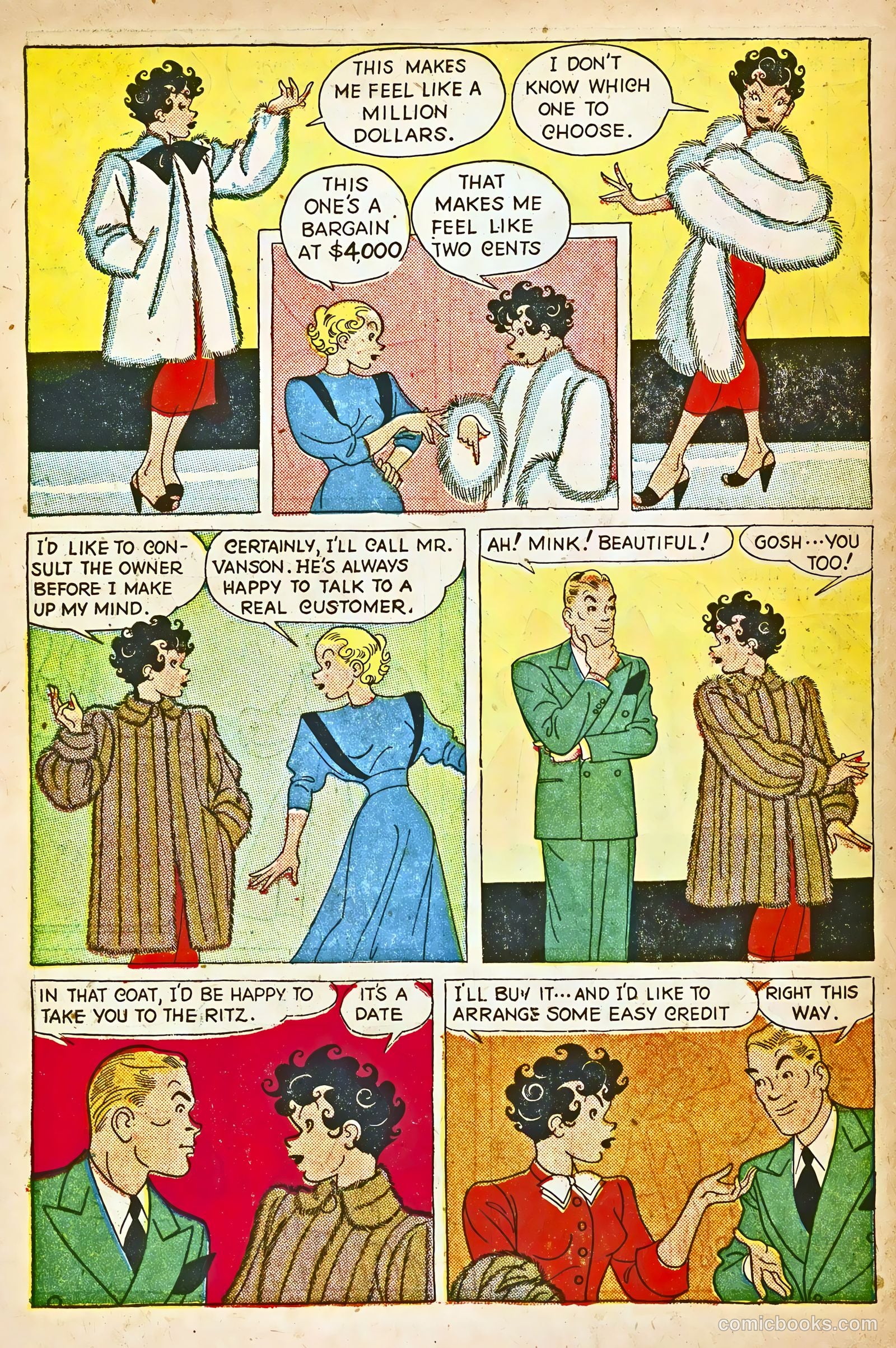 Mopsy #10 (1950) — page 6 of 36