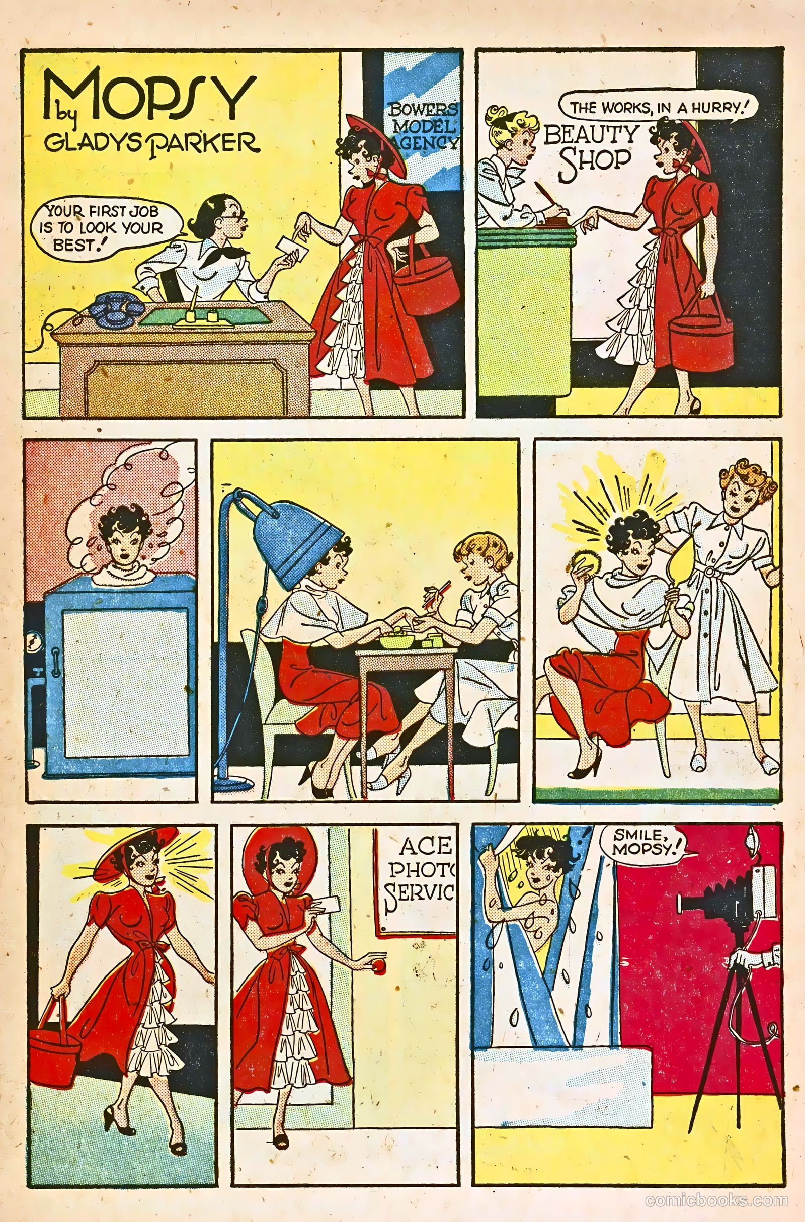 Mopsy #10 (1950) — page 9 of 36