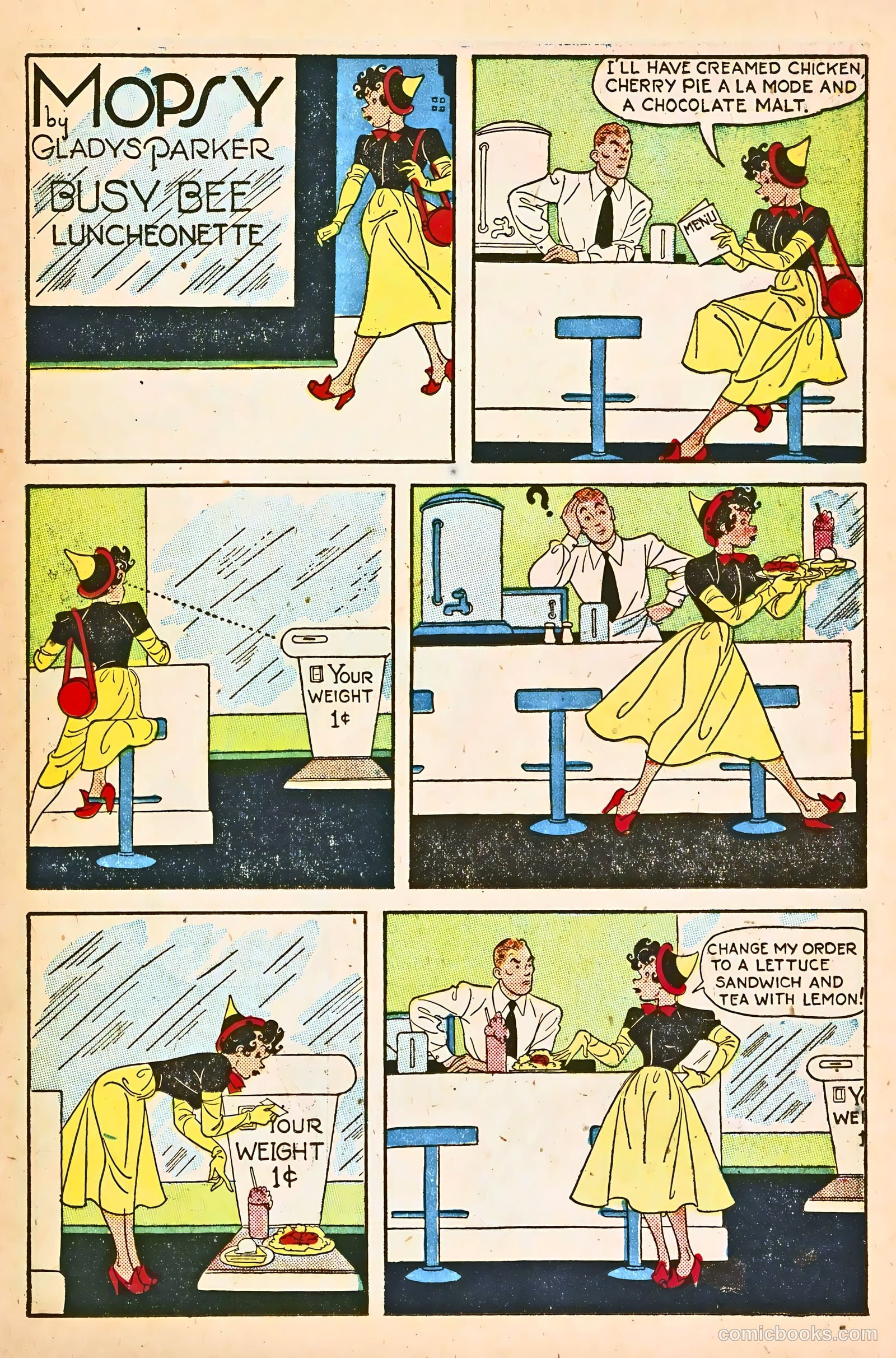Mopsy #10 (1950) — page 21 of 36