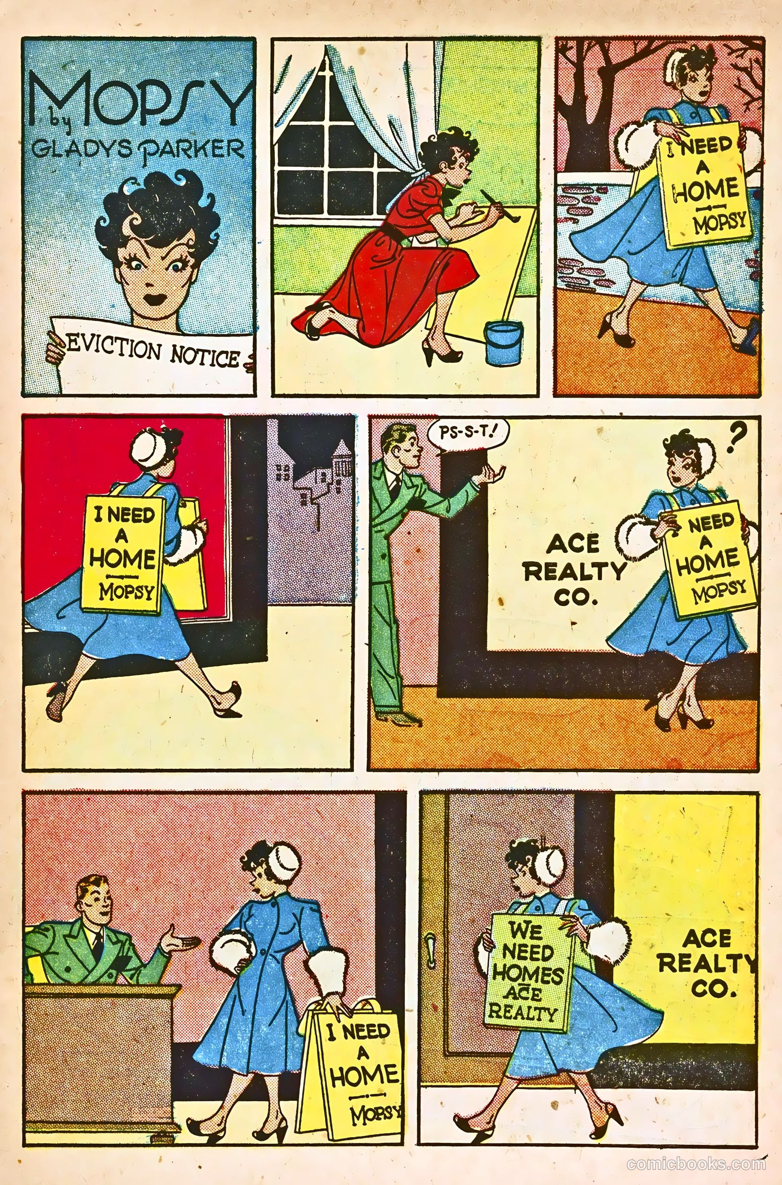 Mopsy #10 (1950) — page 33 of 36