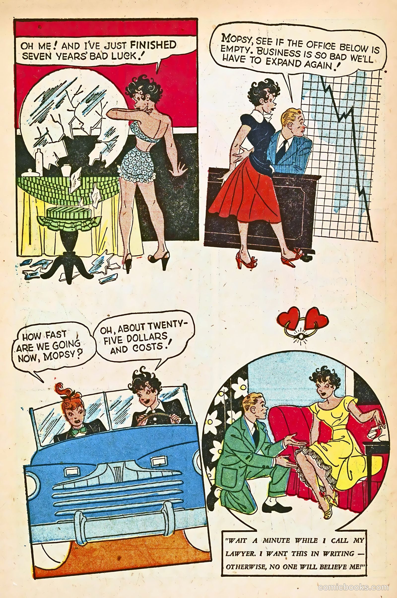 Mopsy #10 (1950) — page 34 of 36