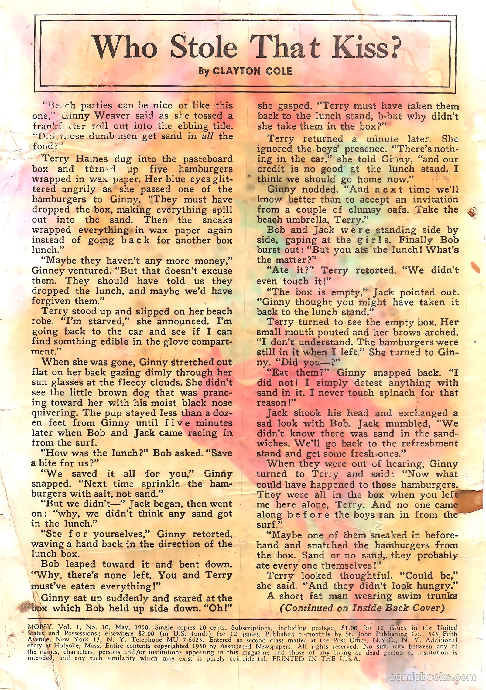 Mopsy #10 (1950) — page 3 of 37