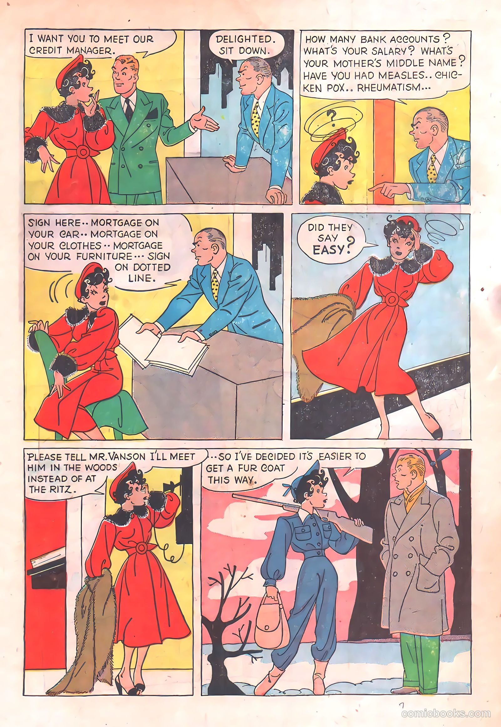 Mopsy #10 (1950) — page 8 of 37