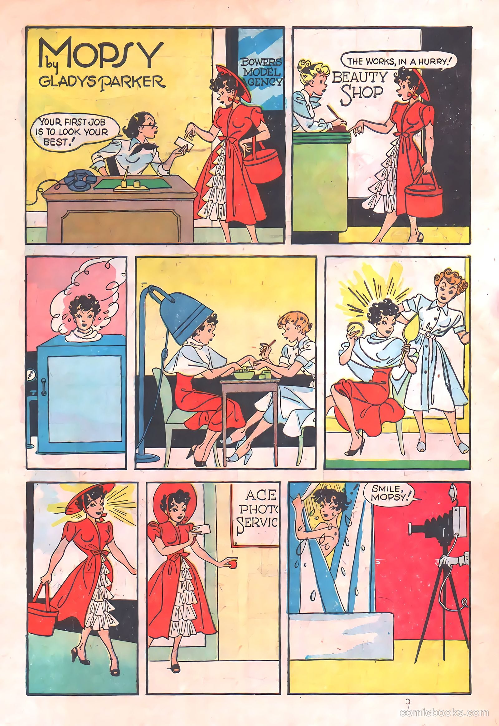 Mopsy #10 (1950) — page 10 of 37