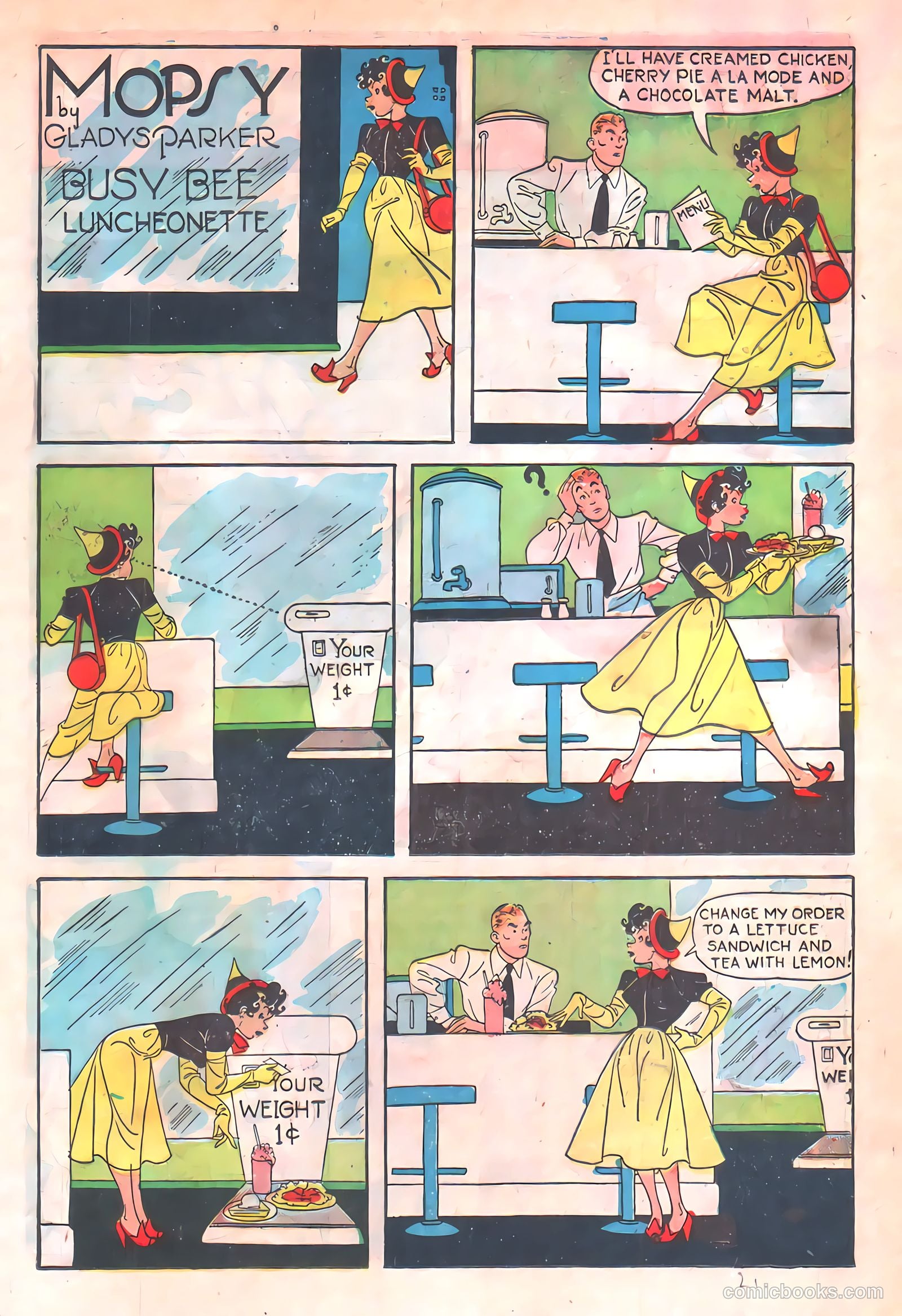 Mopsy #10 (1950) — page 22 of 37