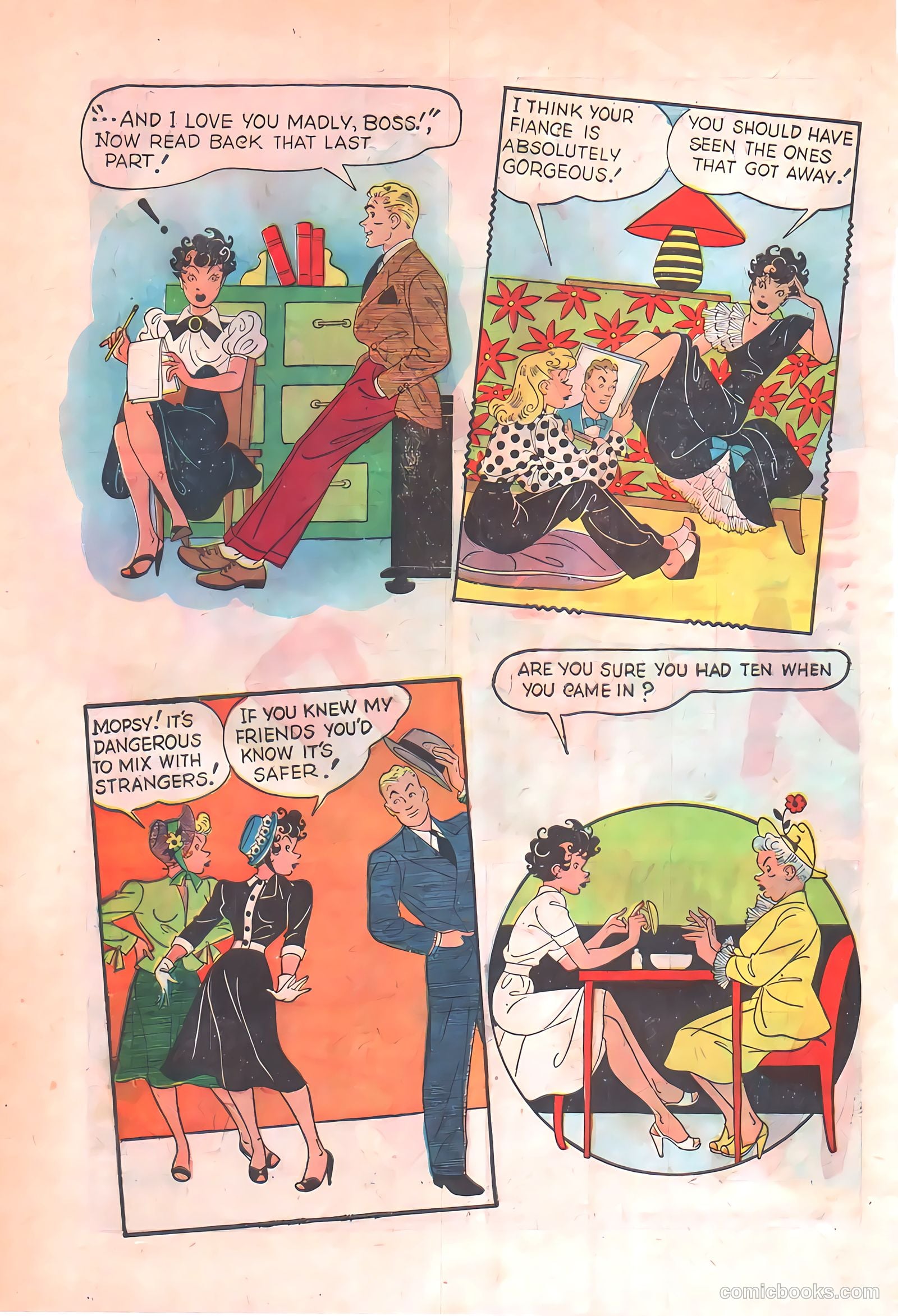 Mopsy #10 (1950) — page 29 of 37