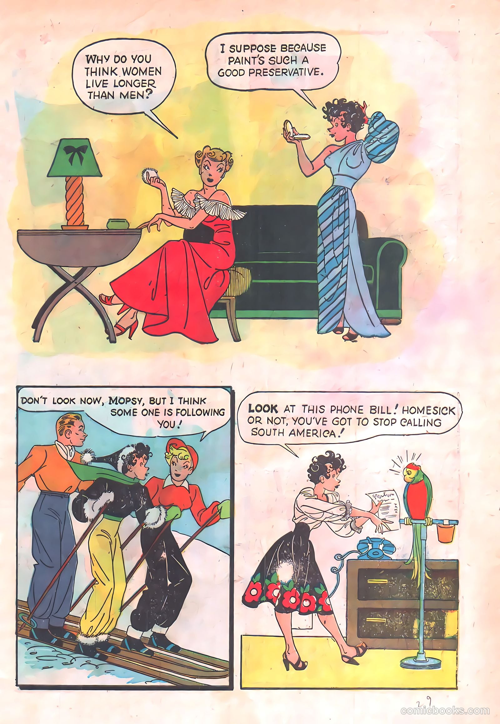 Mopsy #10 (1950) — page 30 of 37