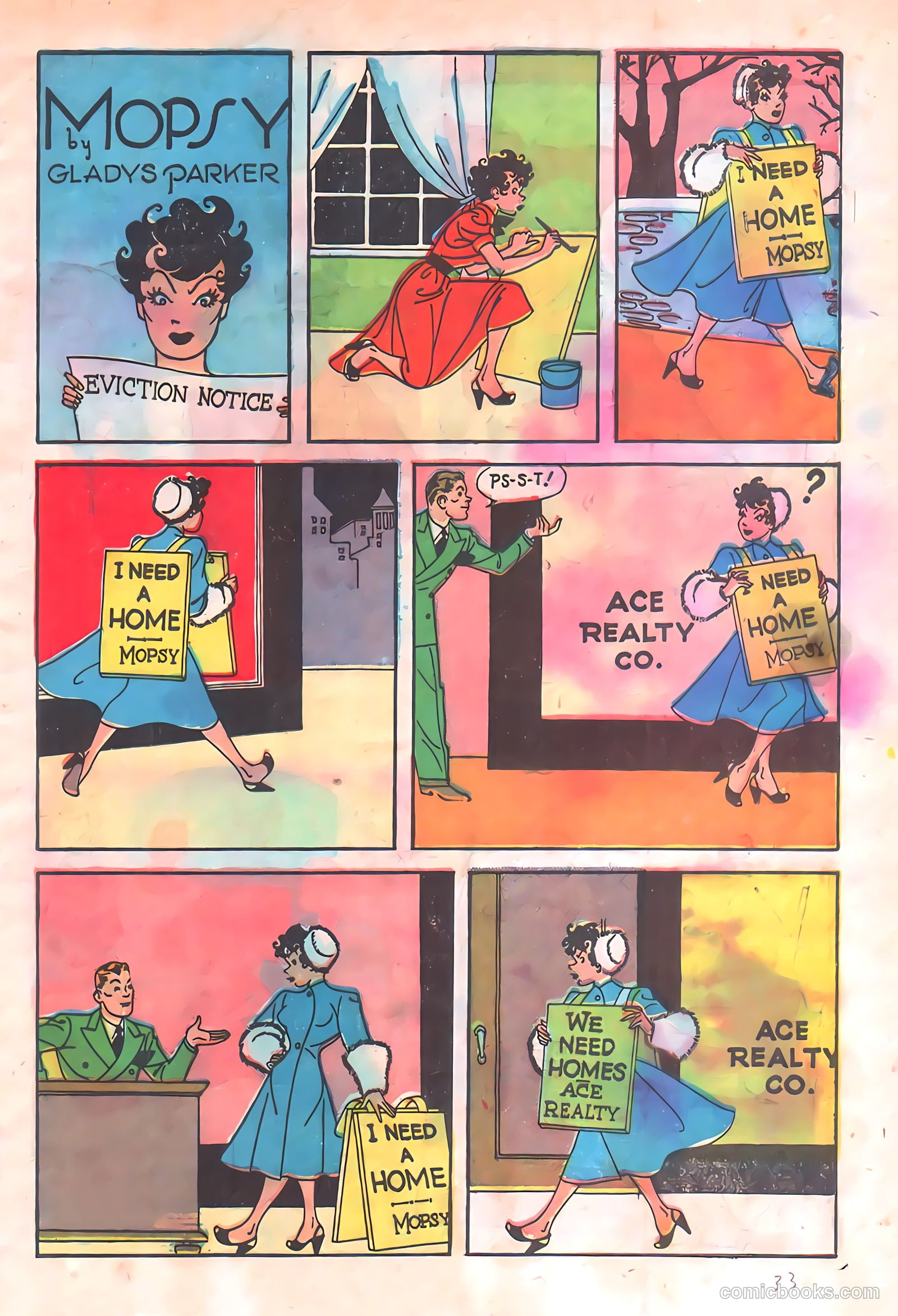 Mopsy #10 (1950) — page 34 of 37