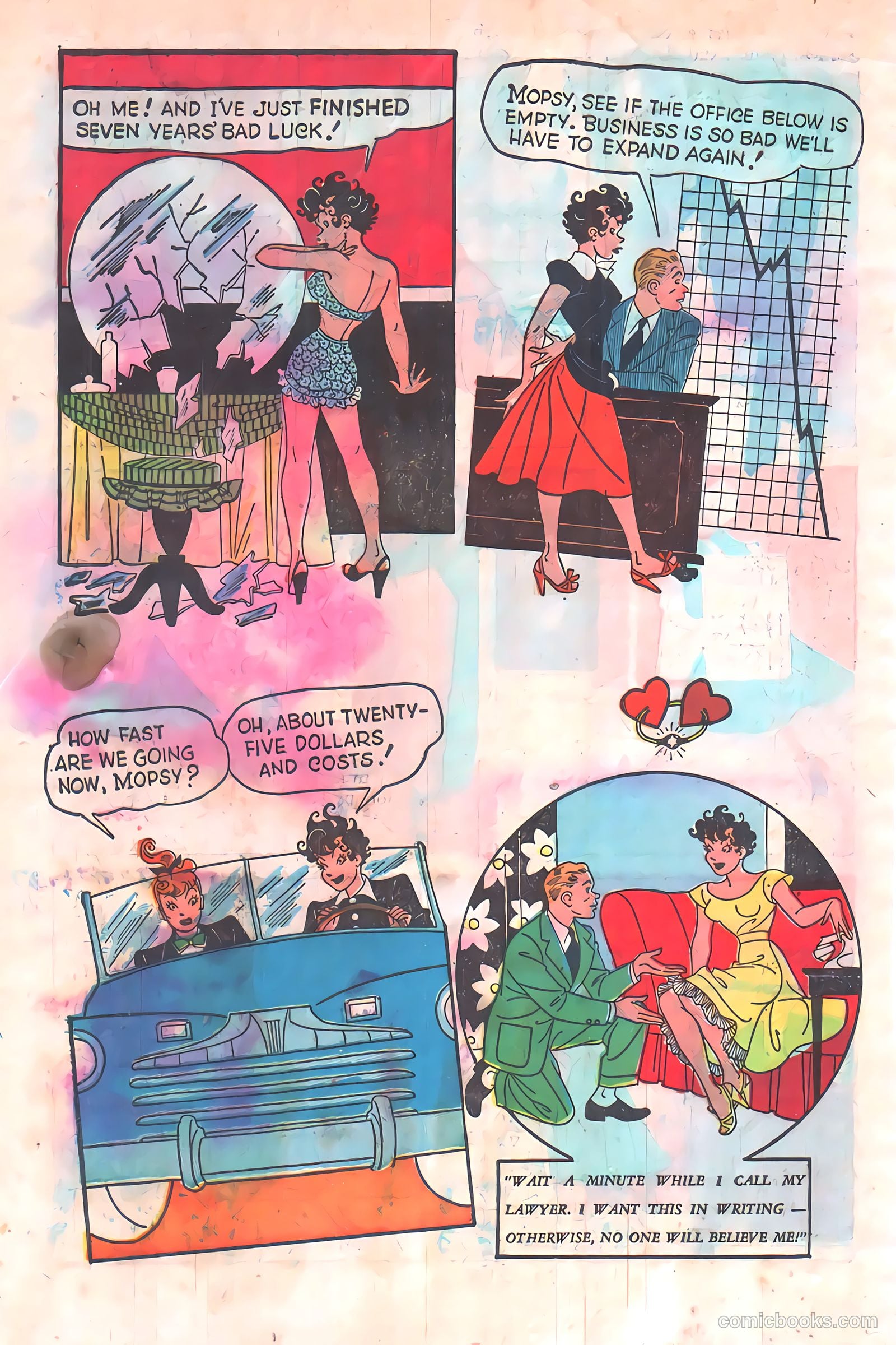 Mopsy #10 (1950) — page 35 of 37