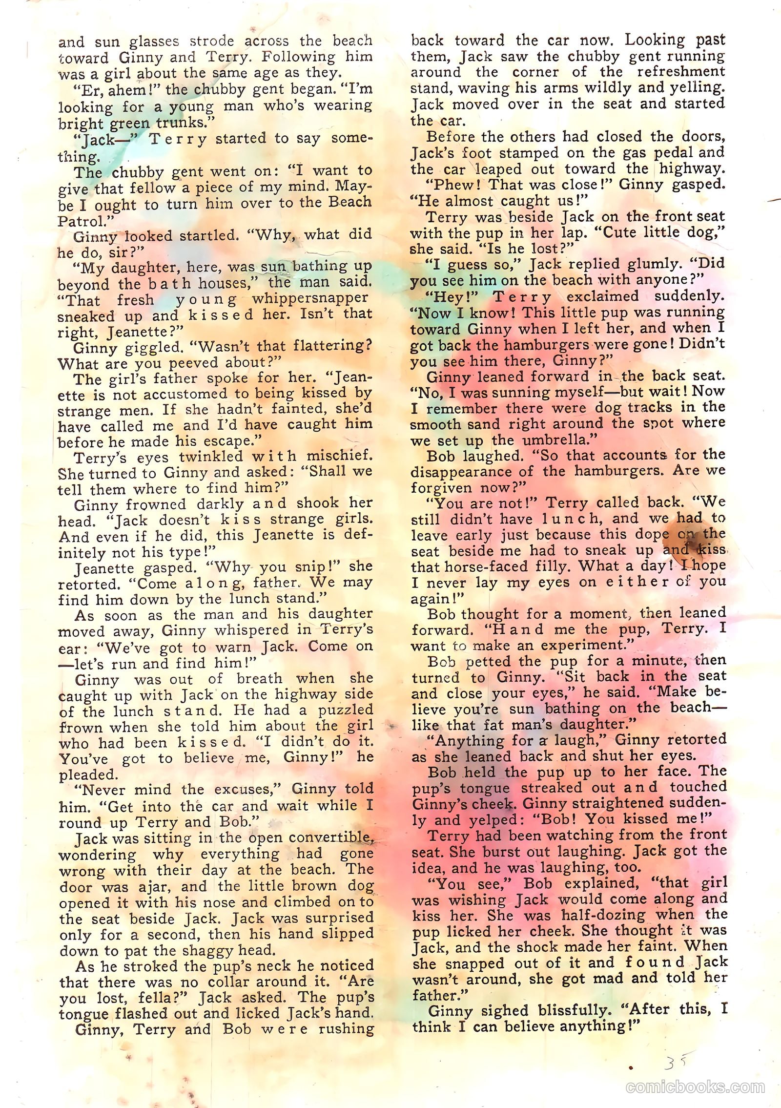 Mopsy #10 (1950) — page 36 of 37