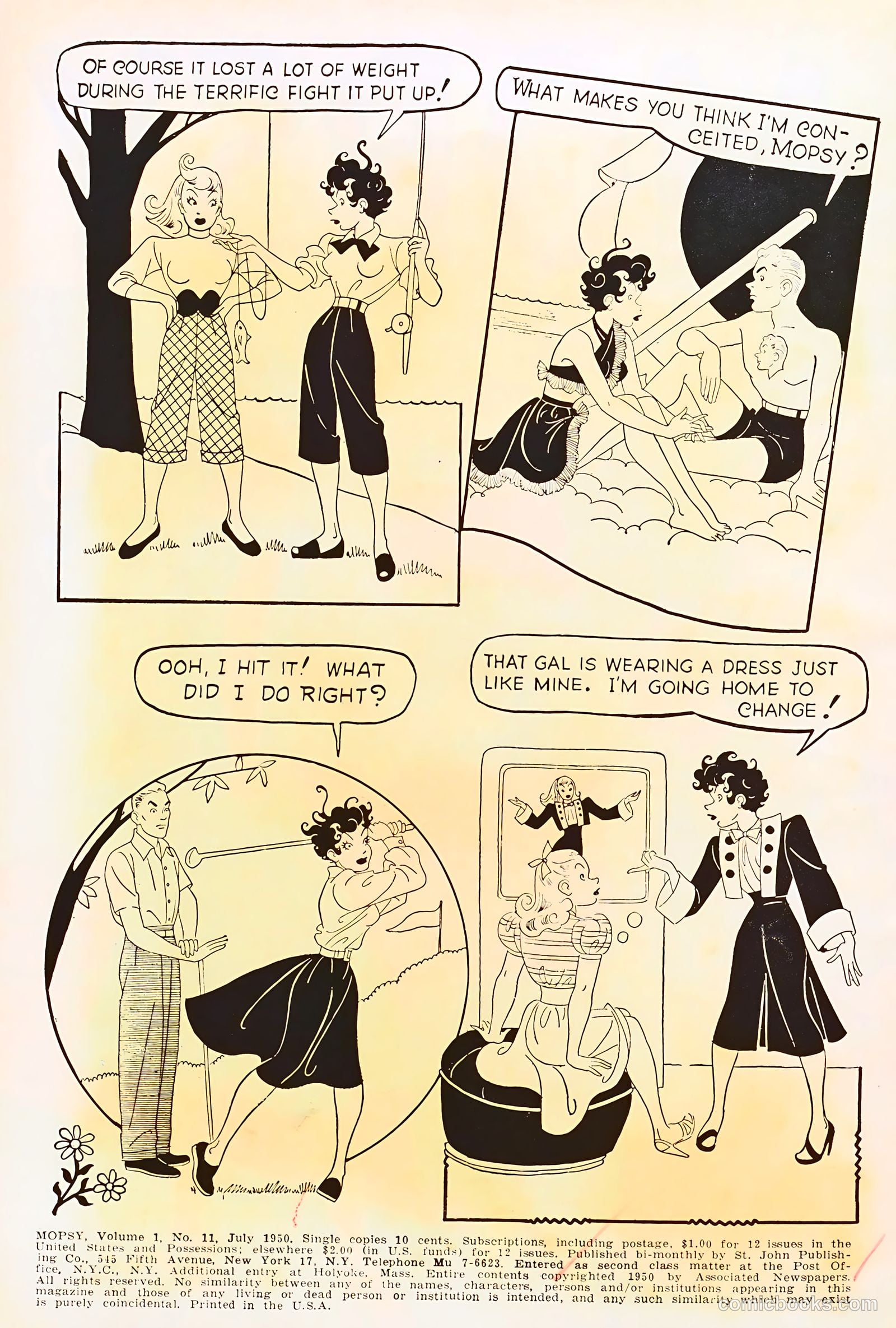 Mopsy #11 (1950) — page 2 of 36