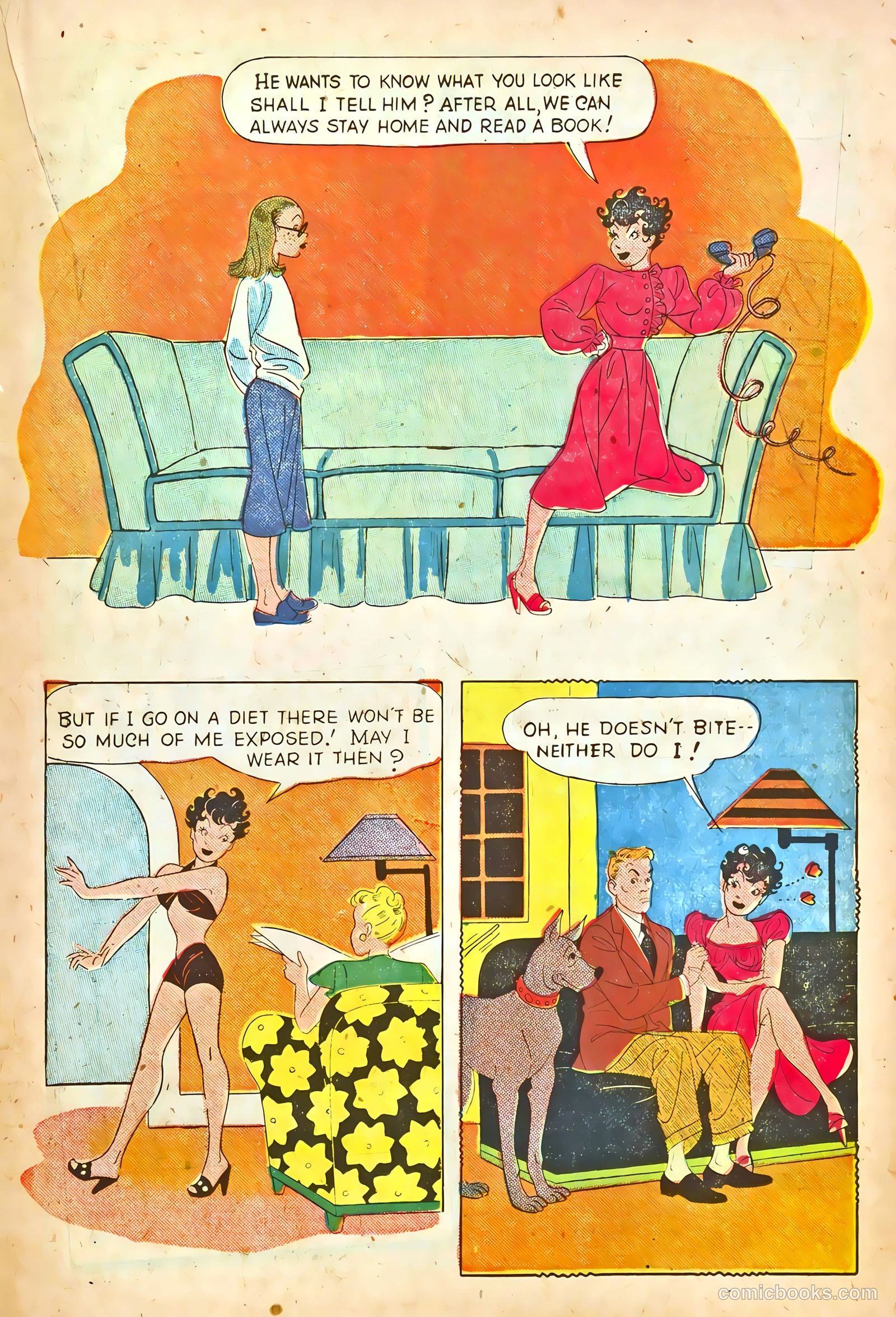 Mopsy #11 (1950) — page 19 of 36