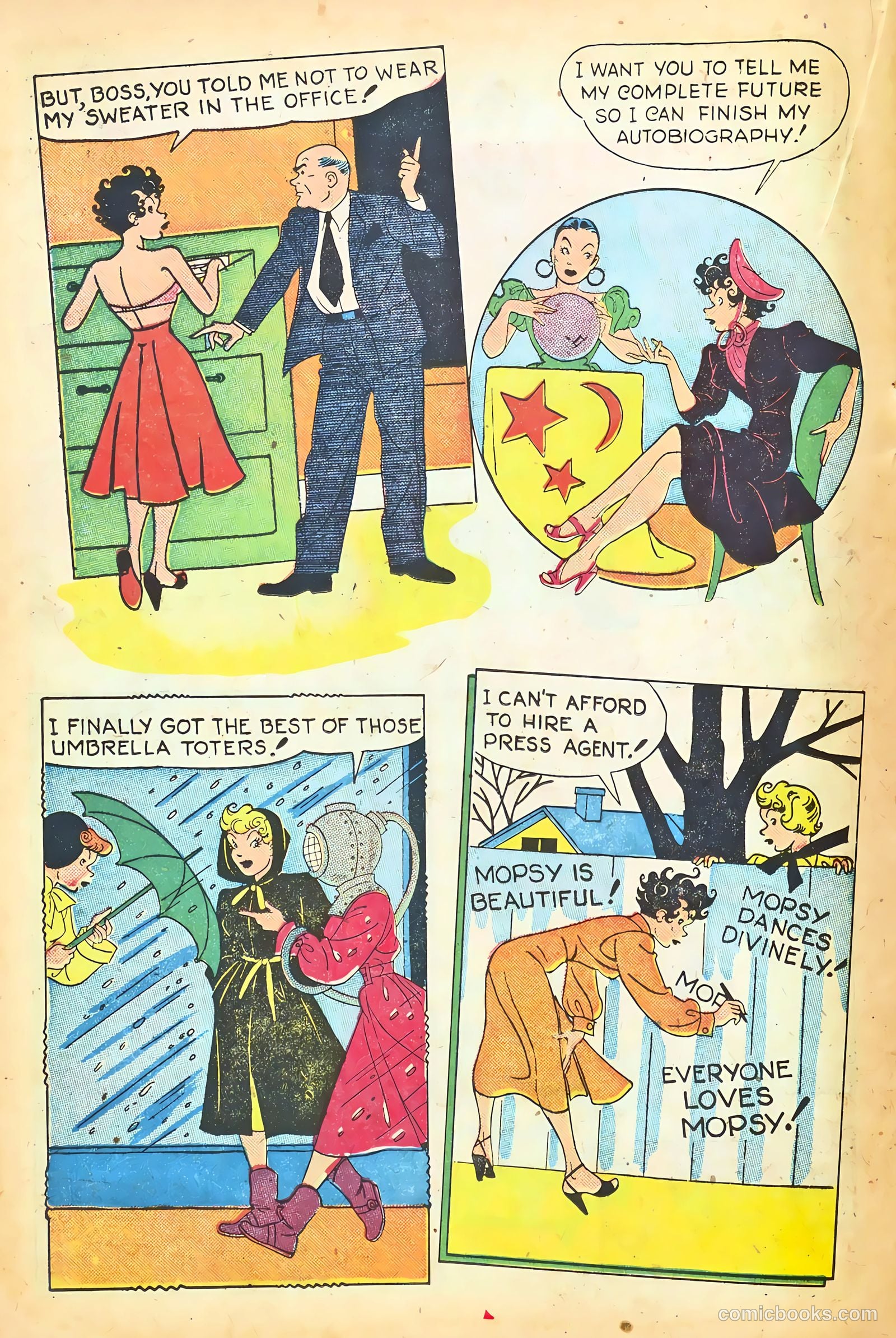 Mopsy #11 (1950) — page 20 of 36