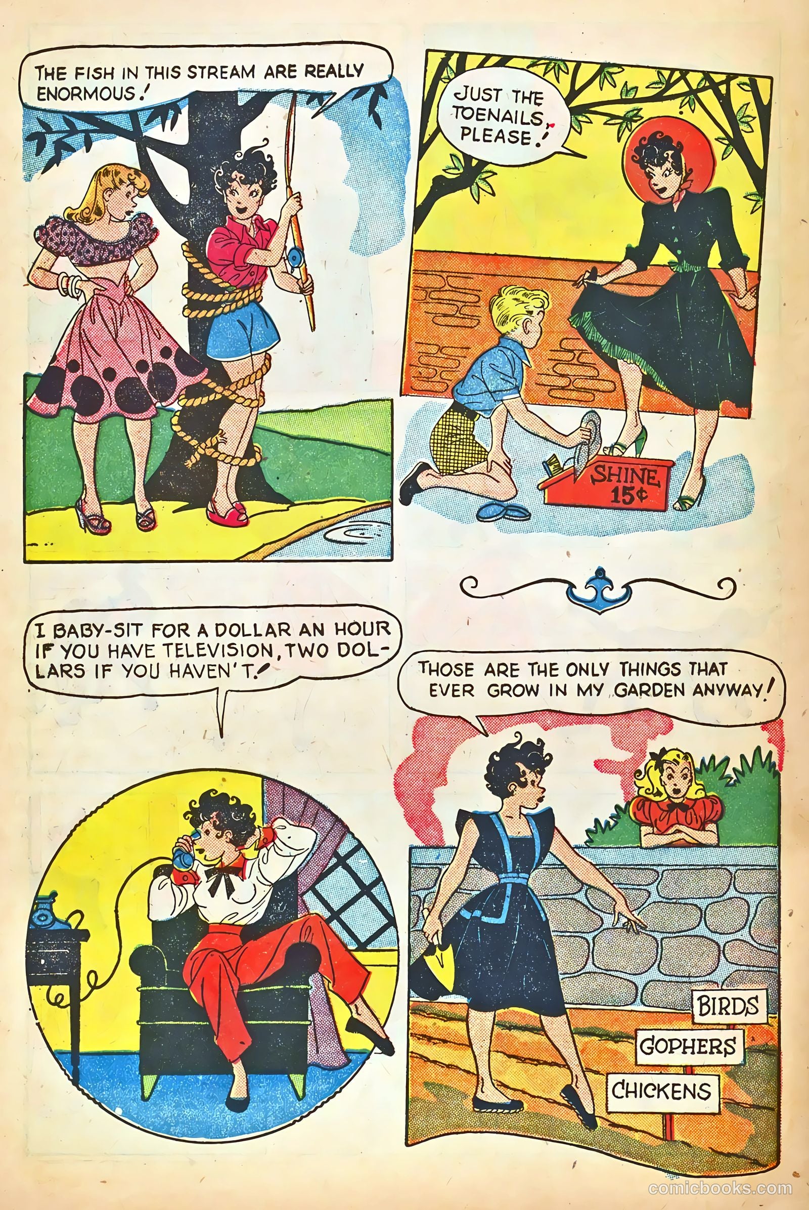 Mopsy #11 (1950) — page 32 of 36
